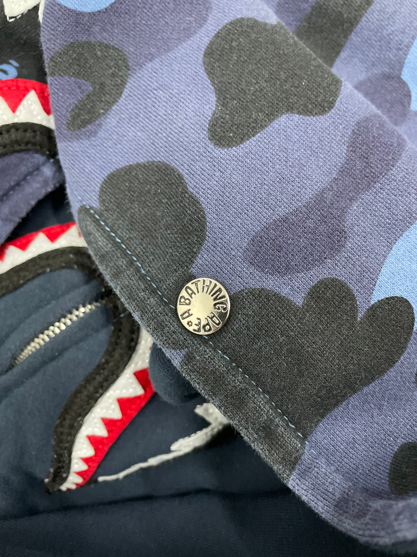 A Bathing Ape Shark Full Zip double Hoodie