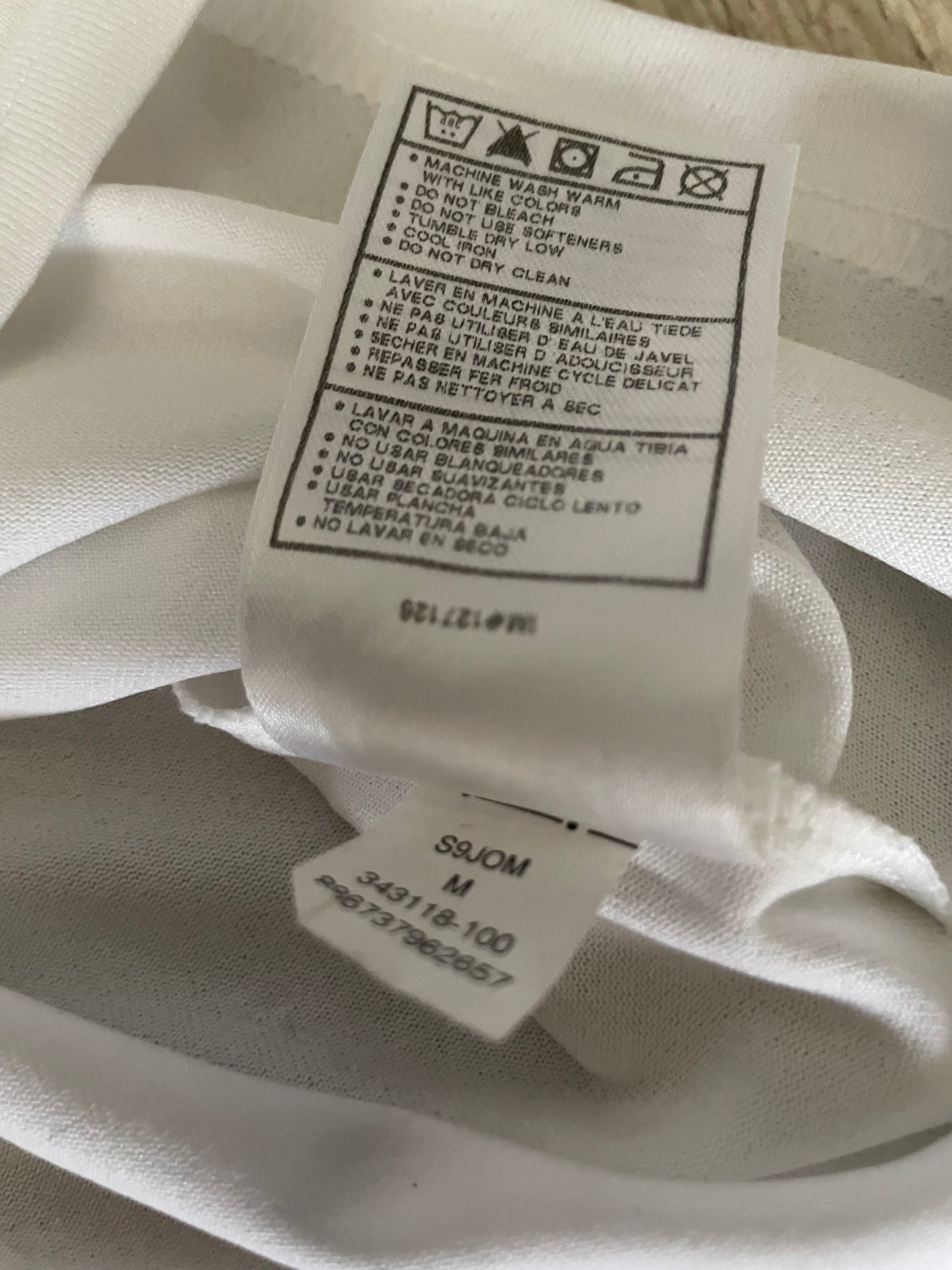 Nike Training Dri-Fit White T-shirt