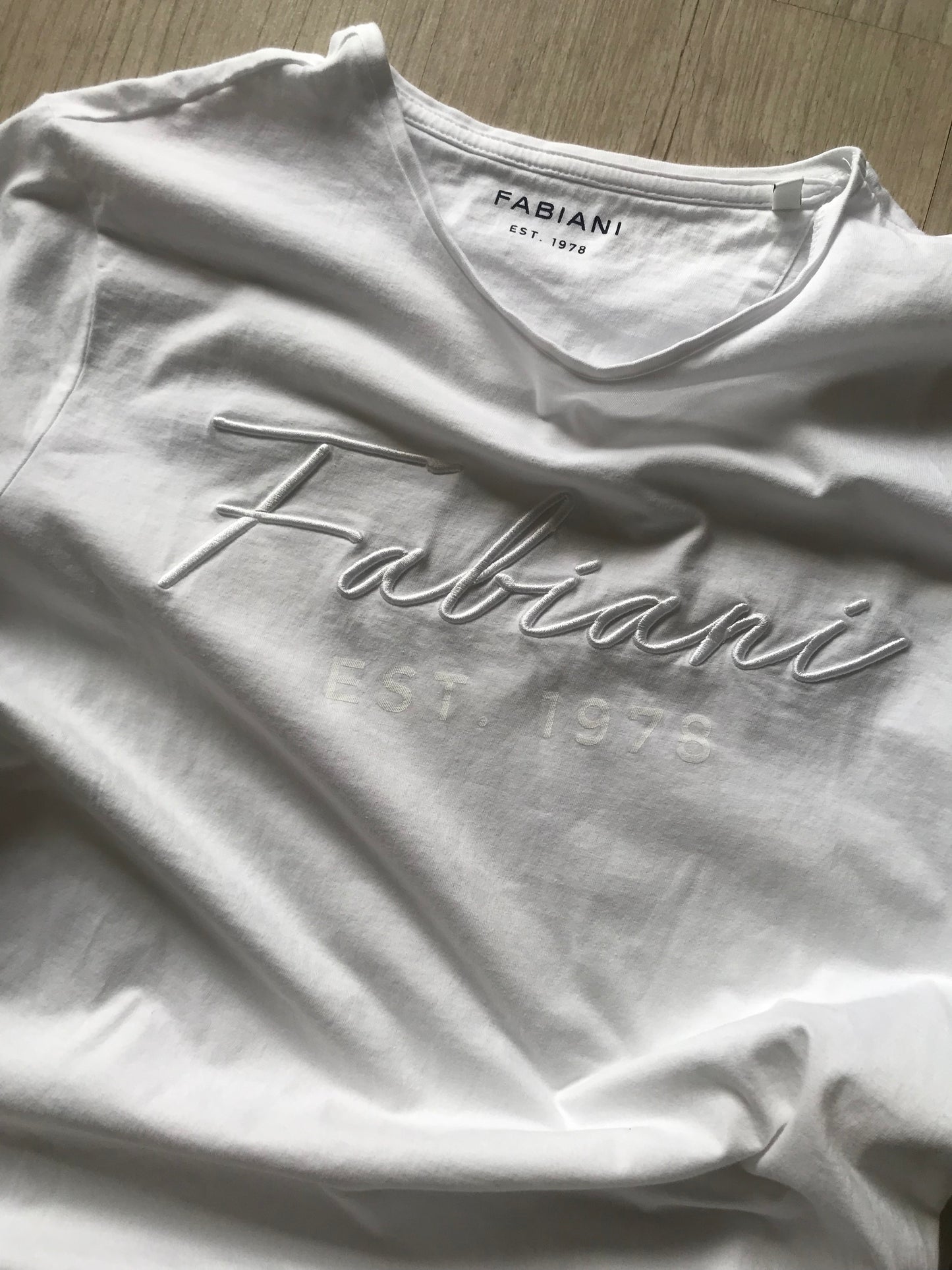 Fabiani Signature White T-shirt