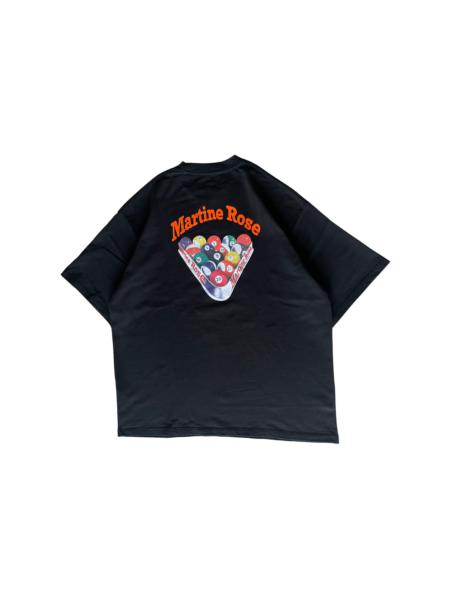 Martine Rose Billiards Black T-shirt