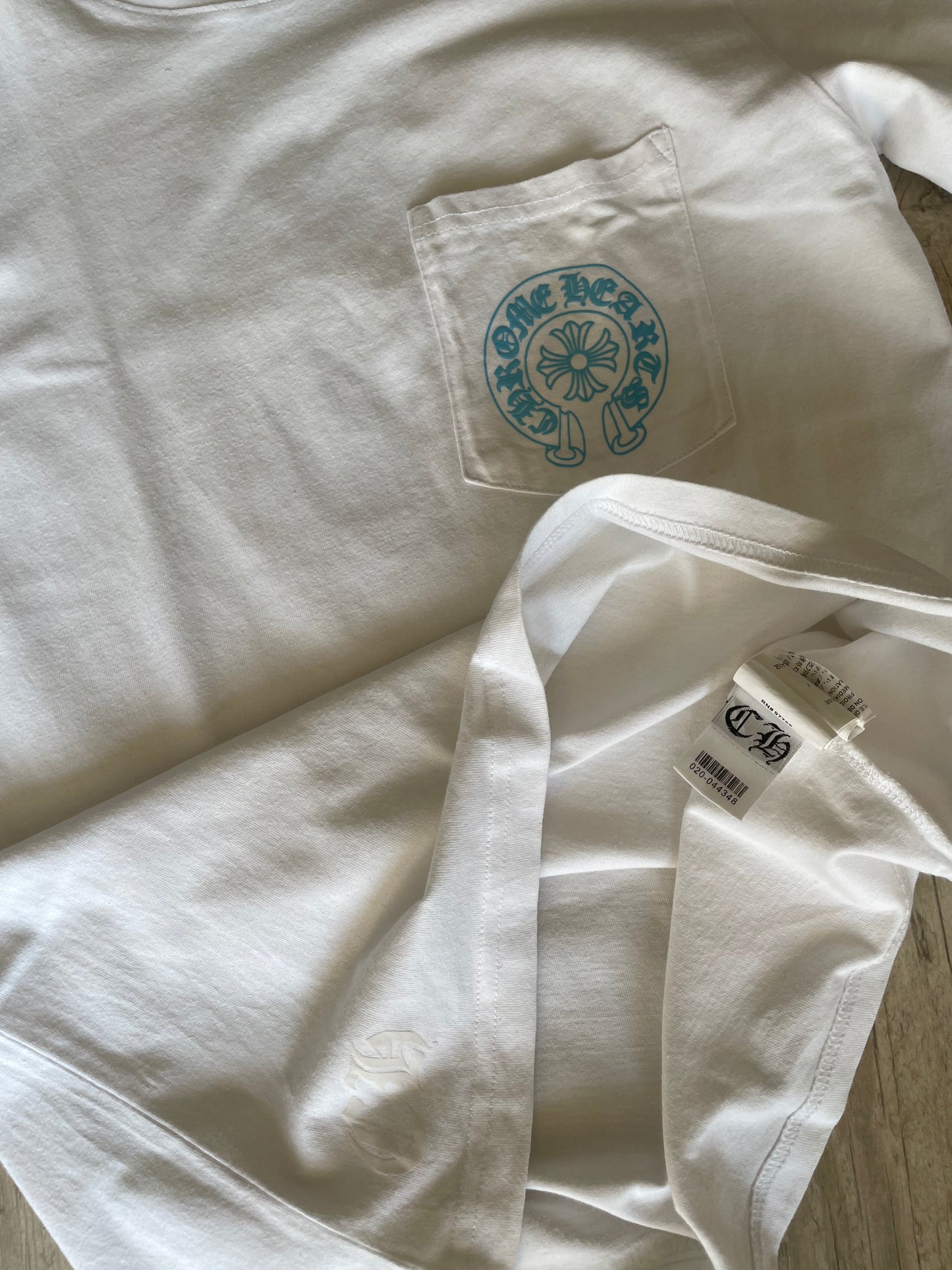 Chrome Hearts Baby Blue Triple Cross T-shirt