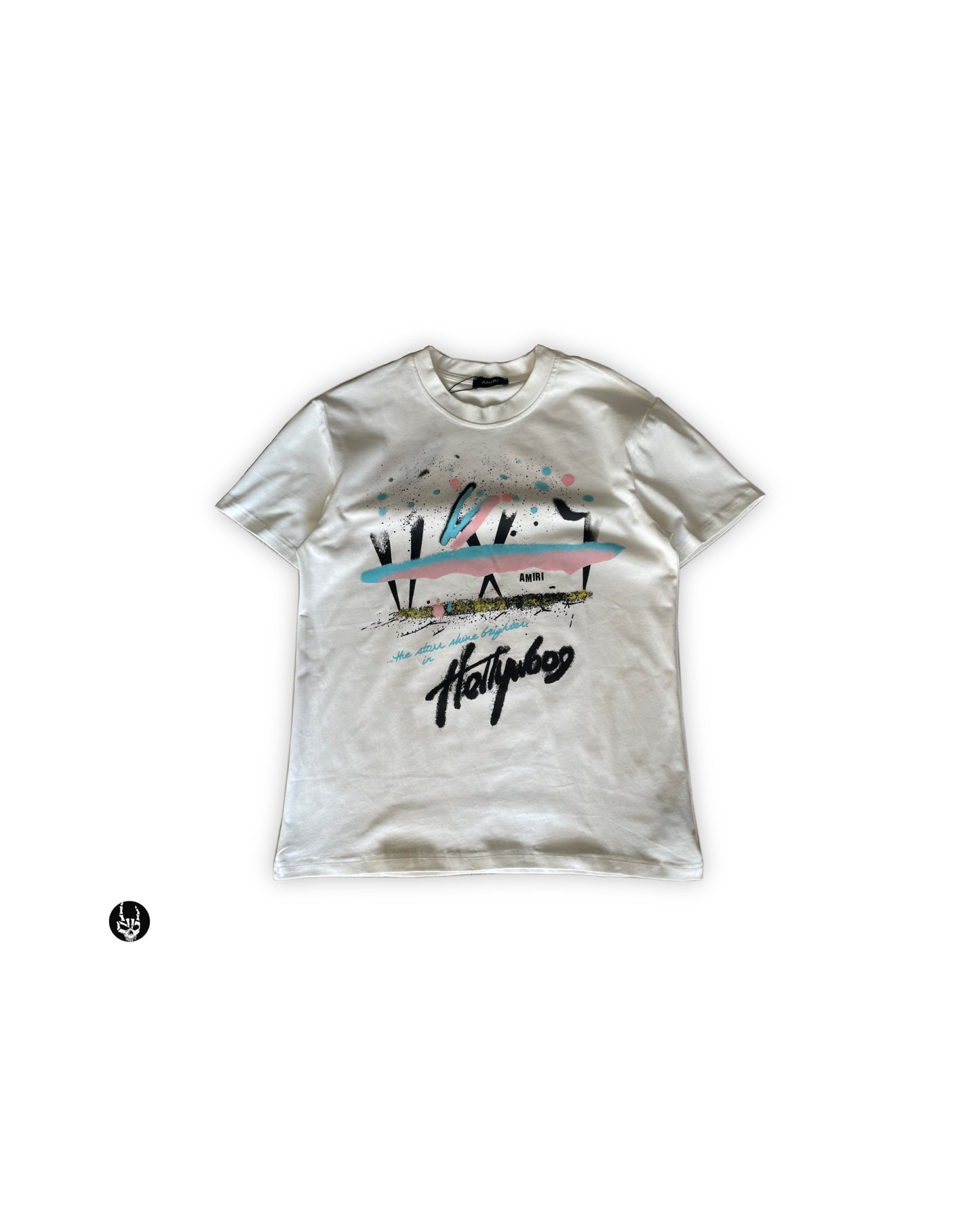 Amiri Hollywood Spray Print T-shirt