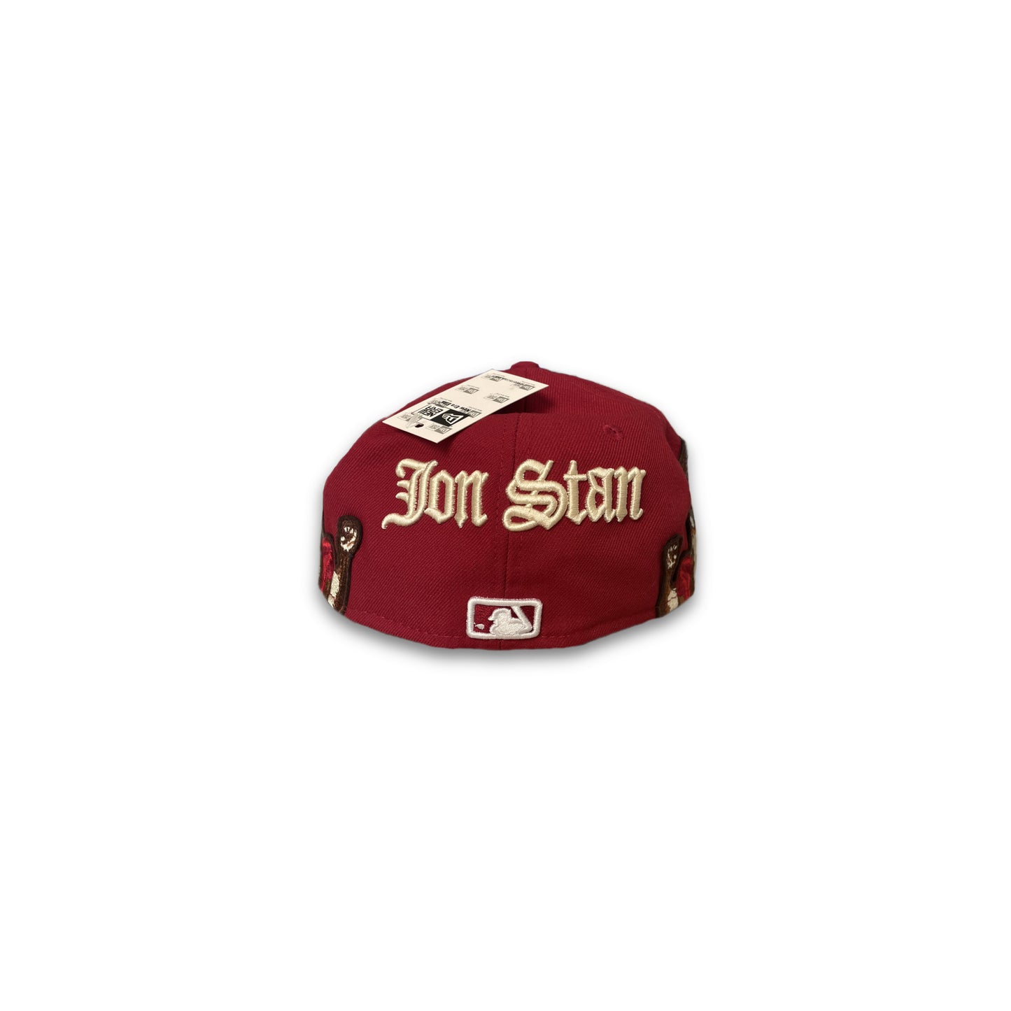Jon Stan x New Era 59 Fifty Maroon Fitted Cap