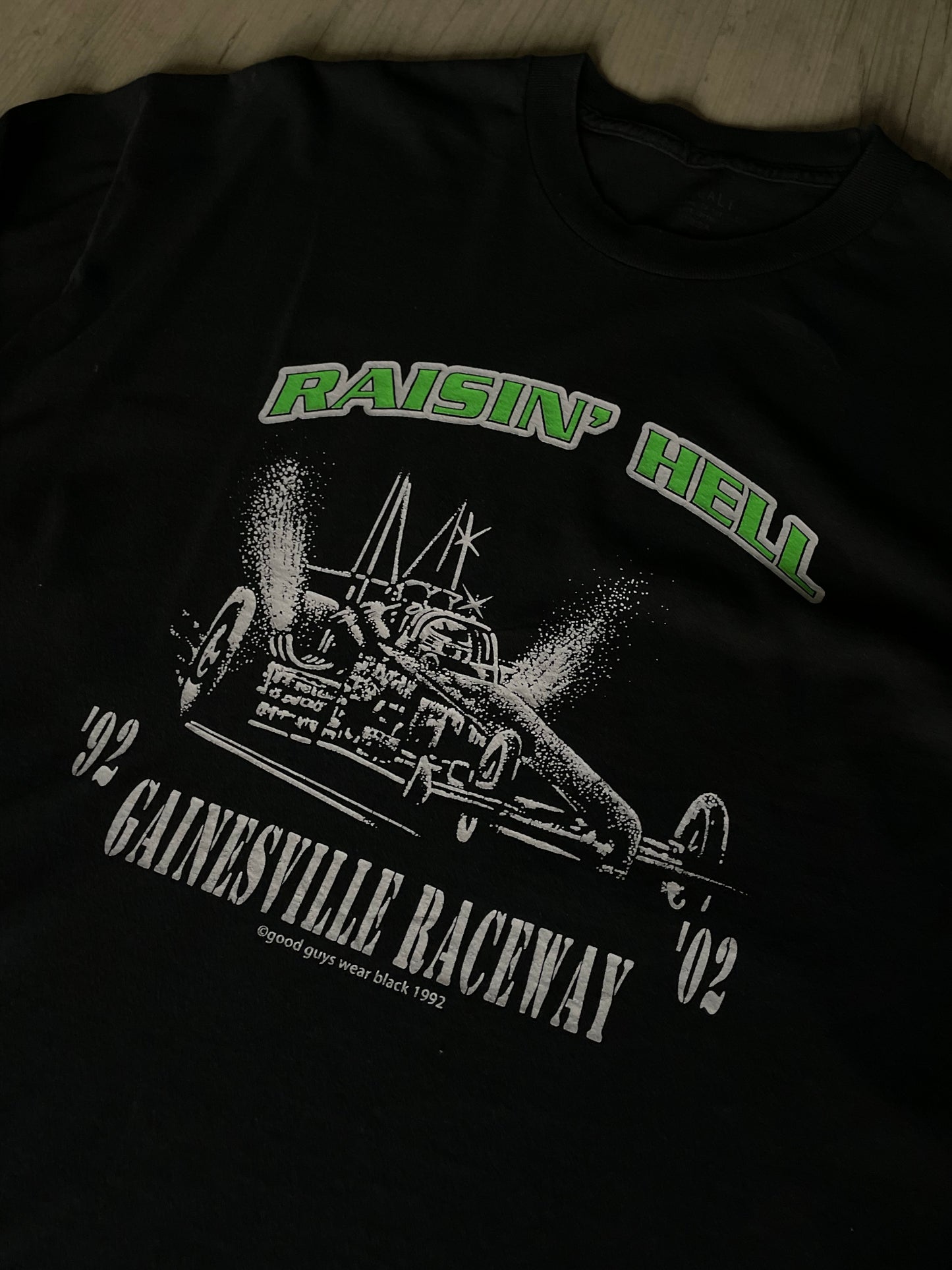 Raisin Hell Vintage Long Sleeve Cropped T-shirt