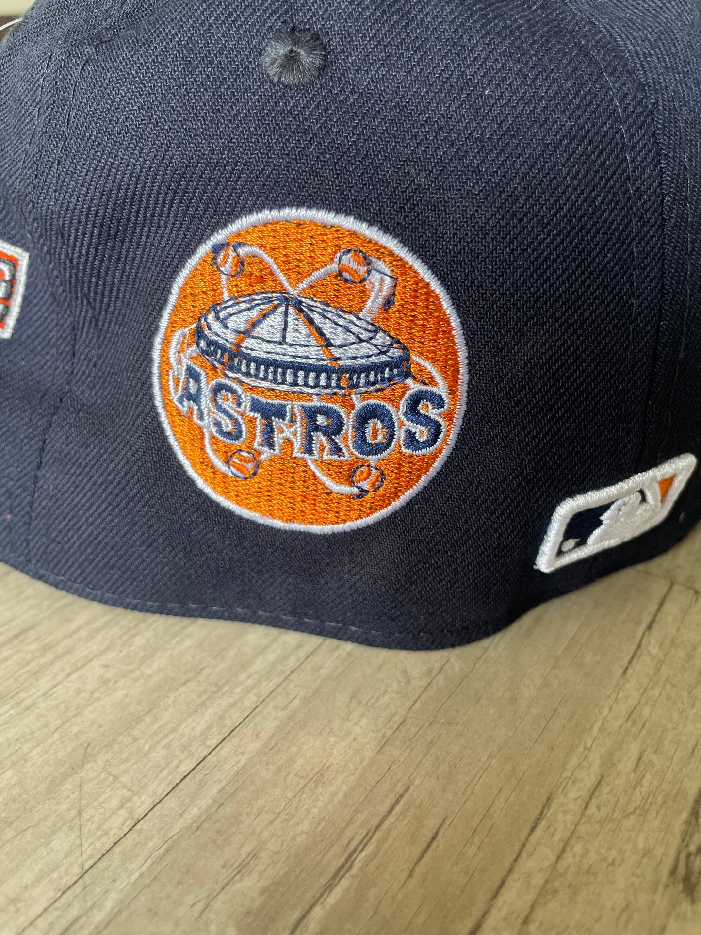 Houston Astros Evolution Patches Fitted Cap