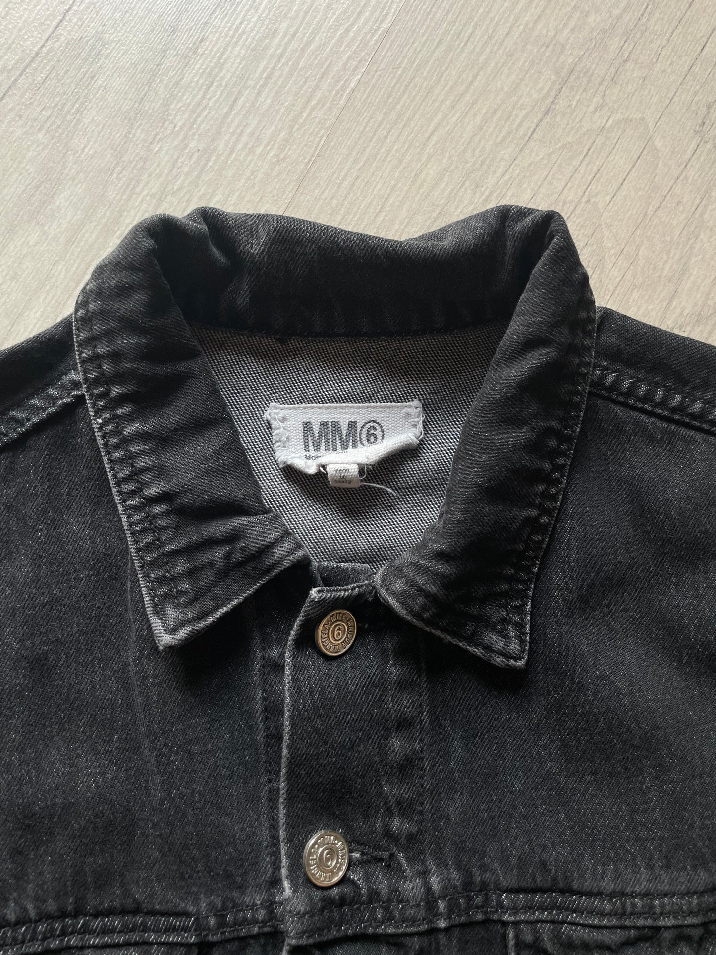Maison Martin Margiela MM6 Black Denim Jacket