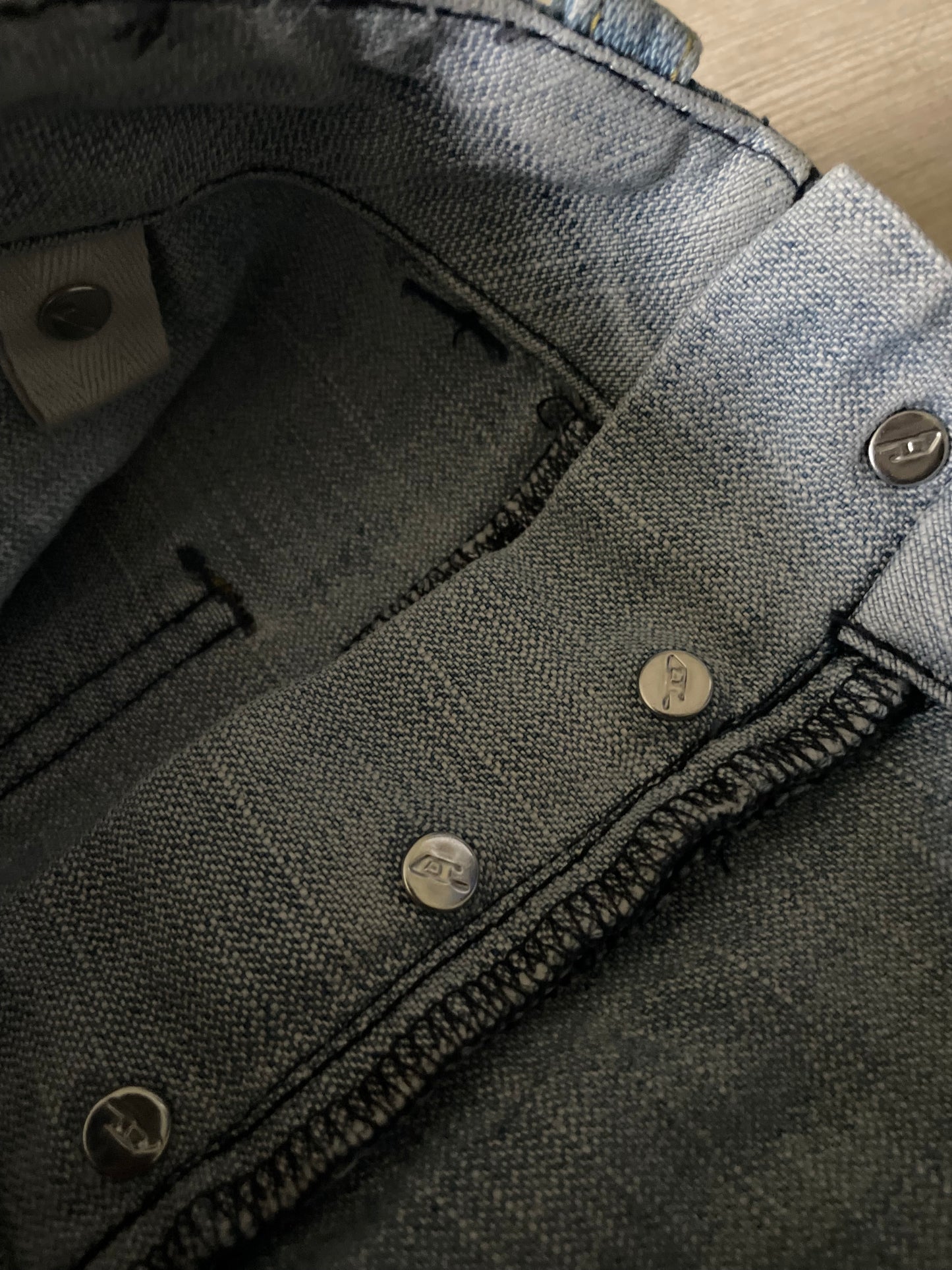 Diesel Vintage Denim Cargo Shorts