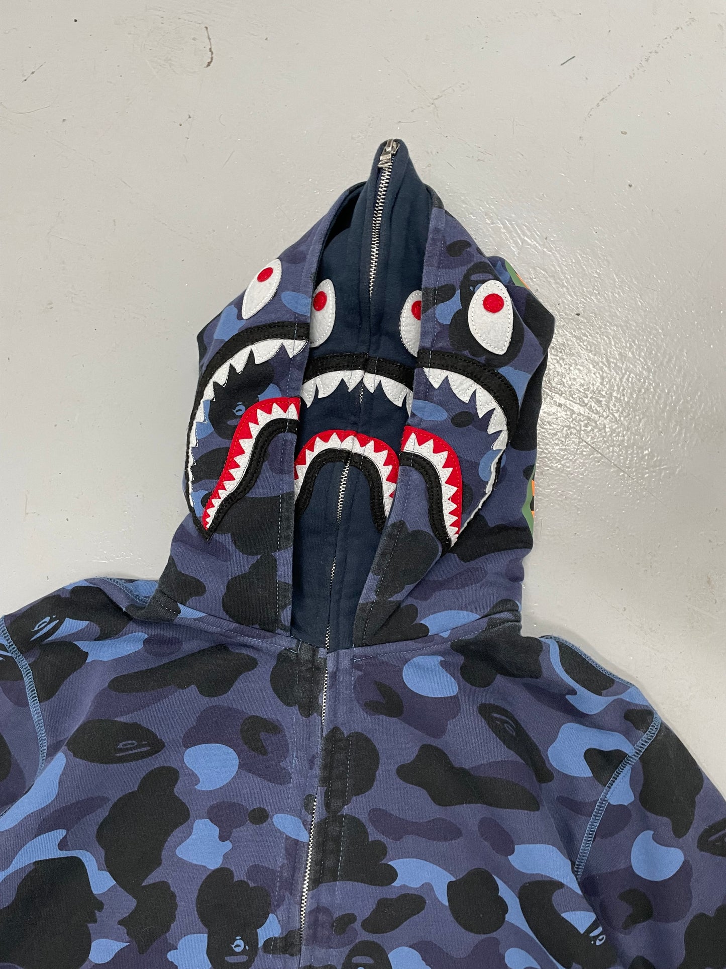 A Bathing Ape Shark Full Zip double Hoodie