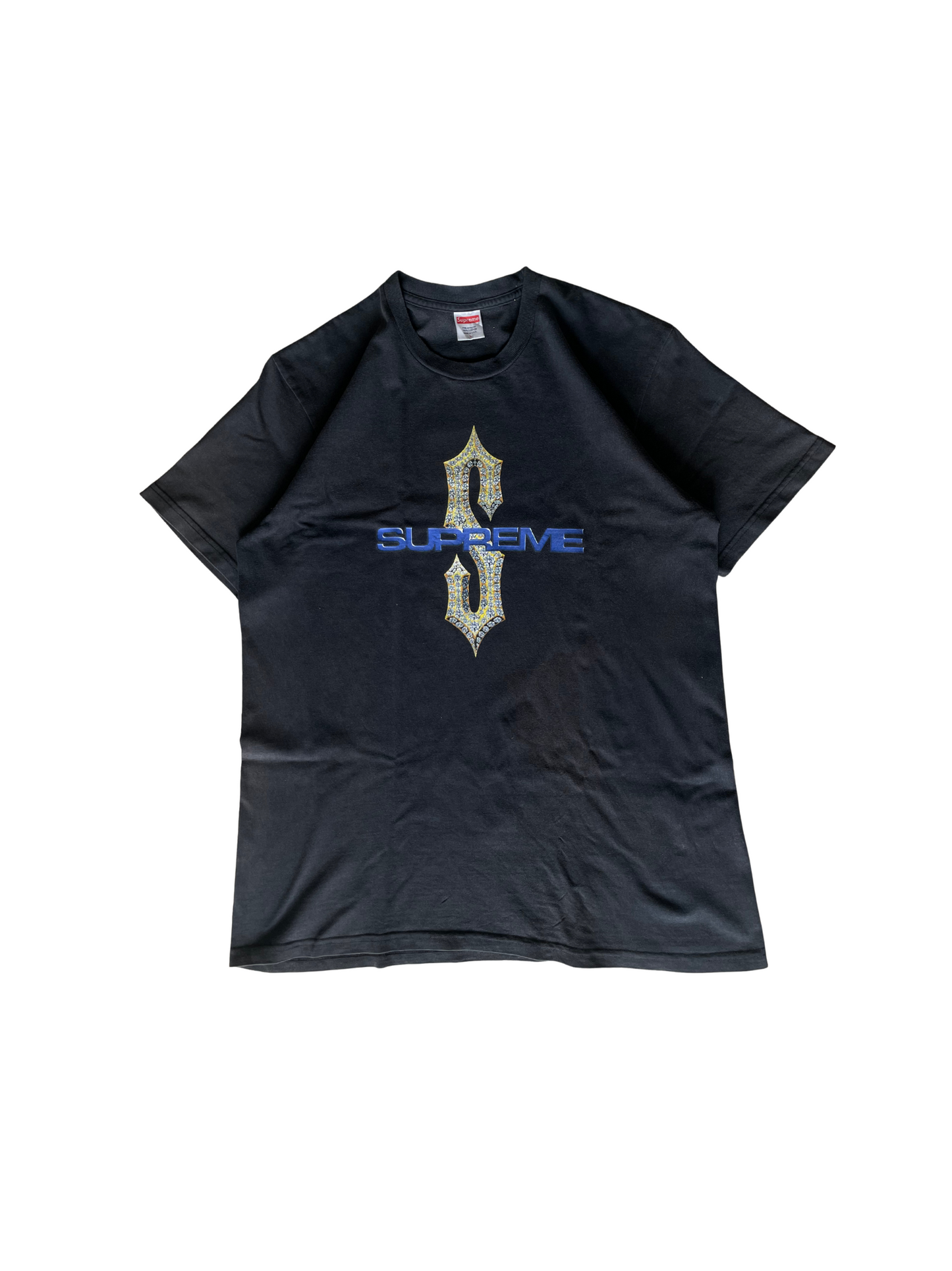 Supreme Diamond S Black T-shirt