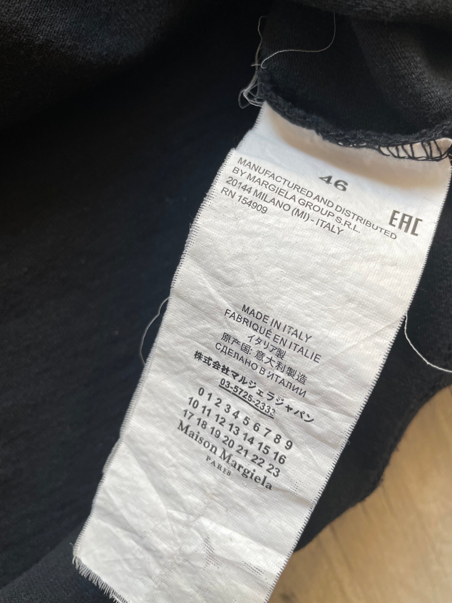 Maison Martin Margiela MM10 Holes T-shirt