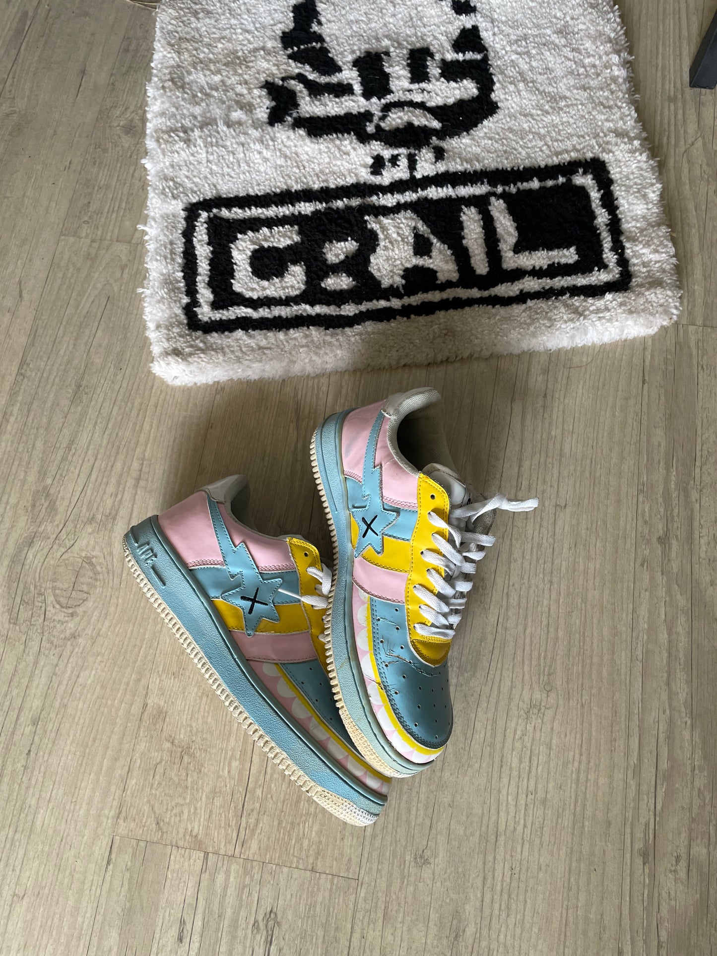 Bape x Kaws Bapesta