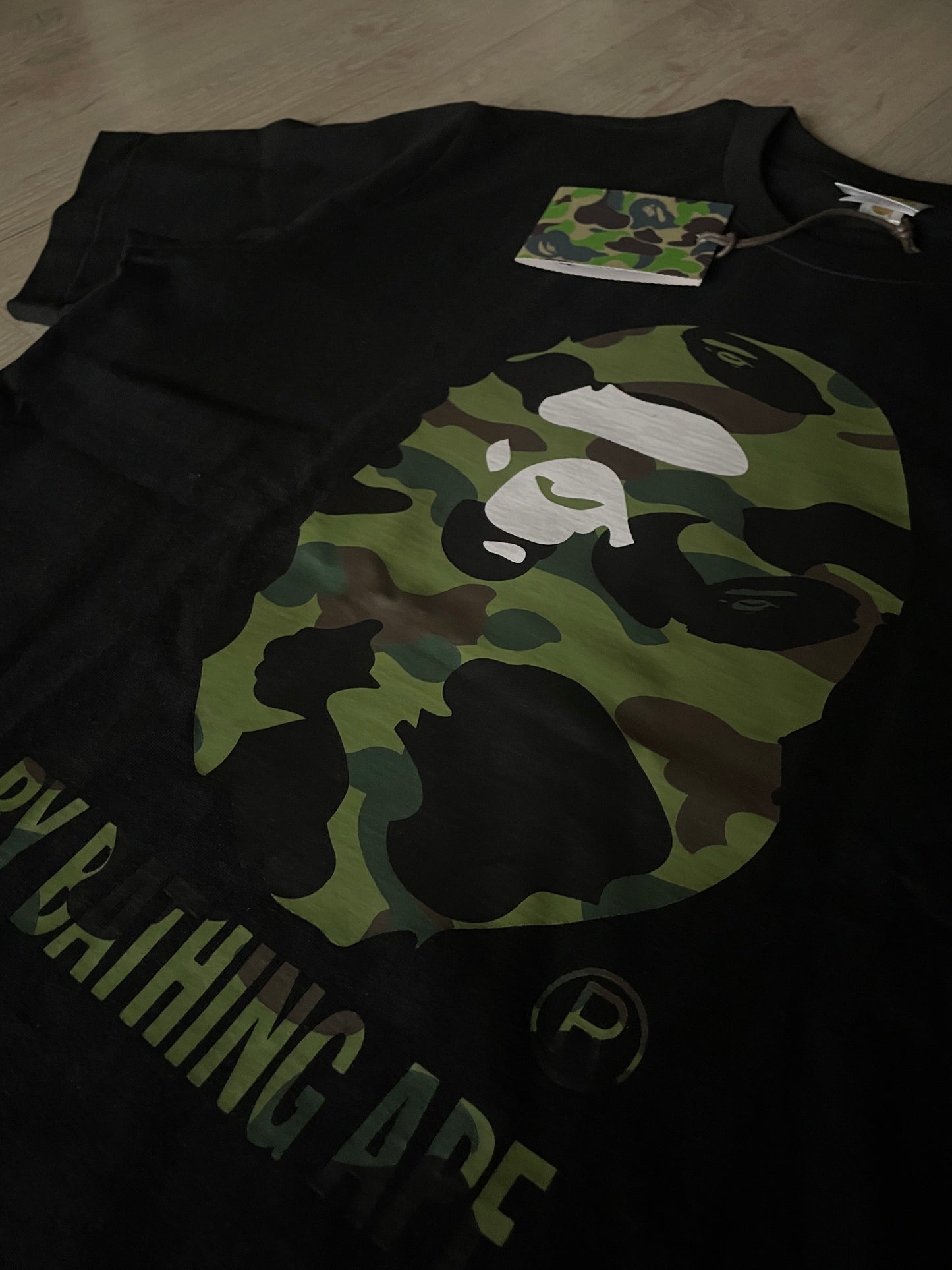 Bape 1st Camo Ape Head By Bathing Ape T-shirt