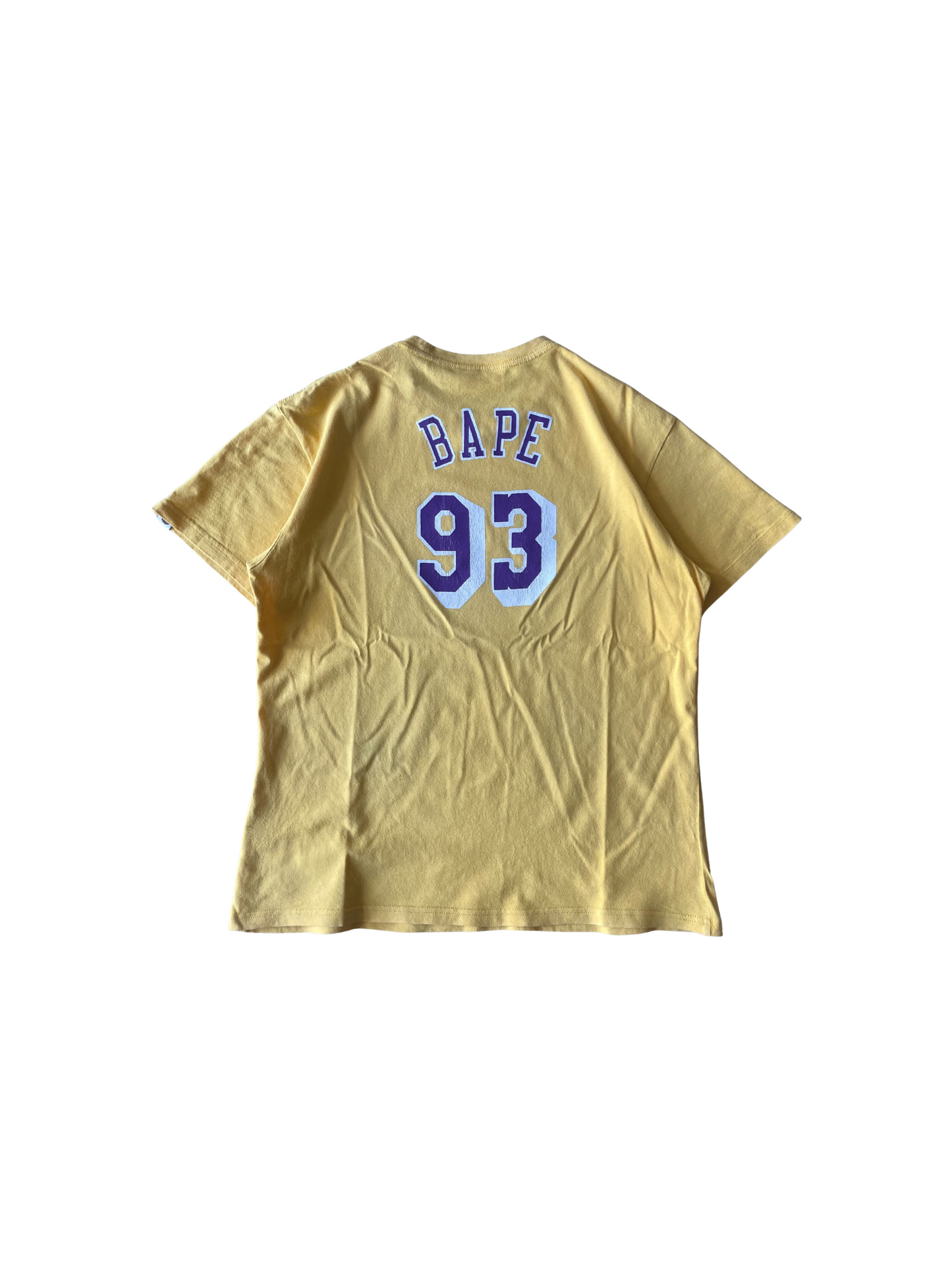 Bape x Mitchell & Ness Lakers T-shirt