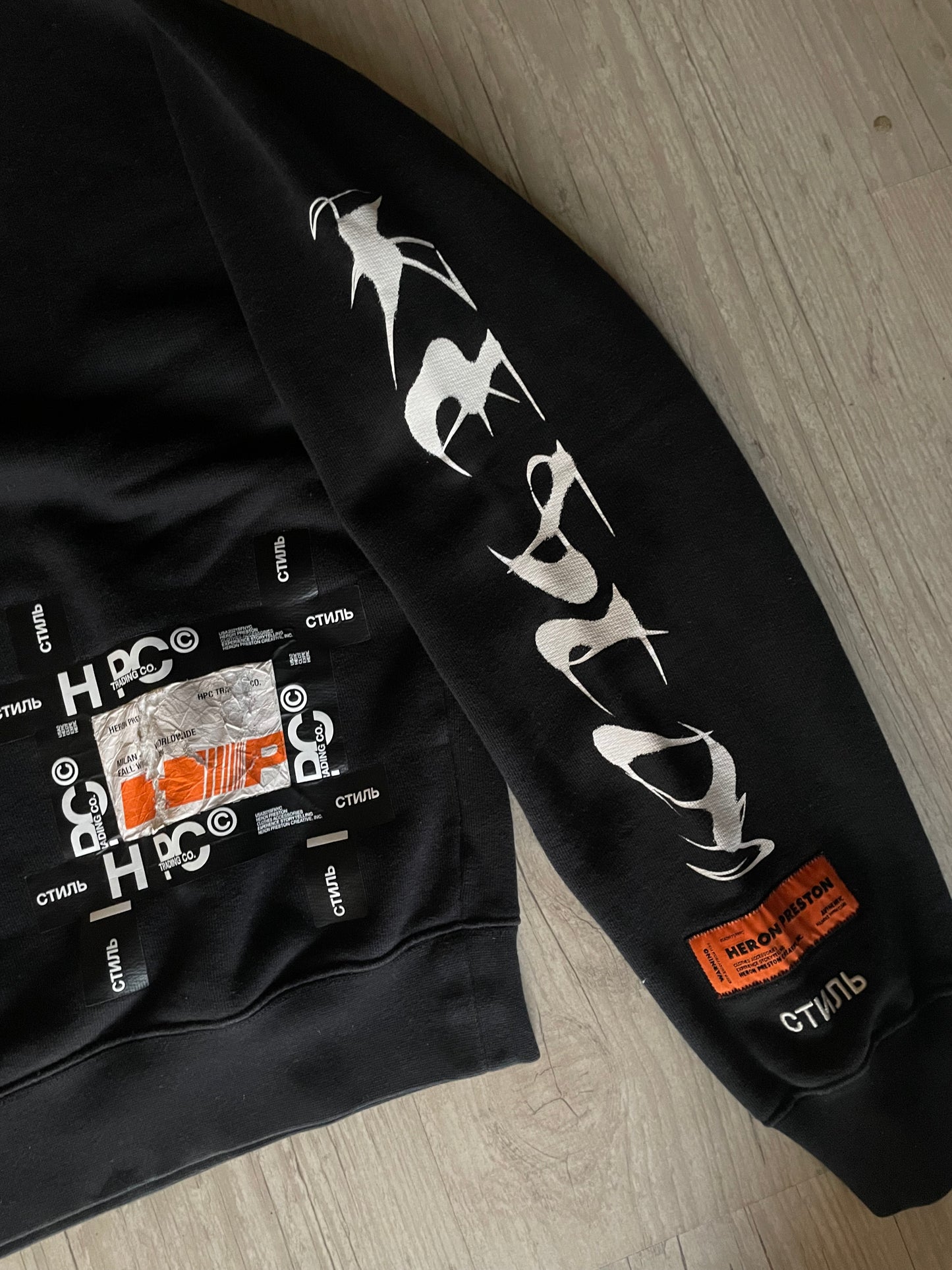Heron Preston HP Brush Crewneck Sweatshirt