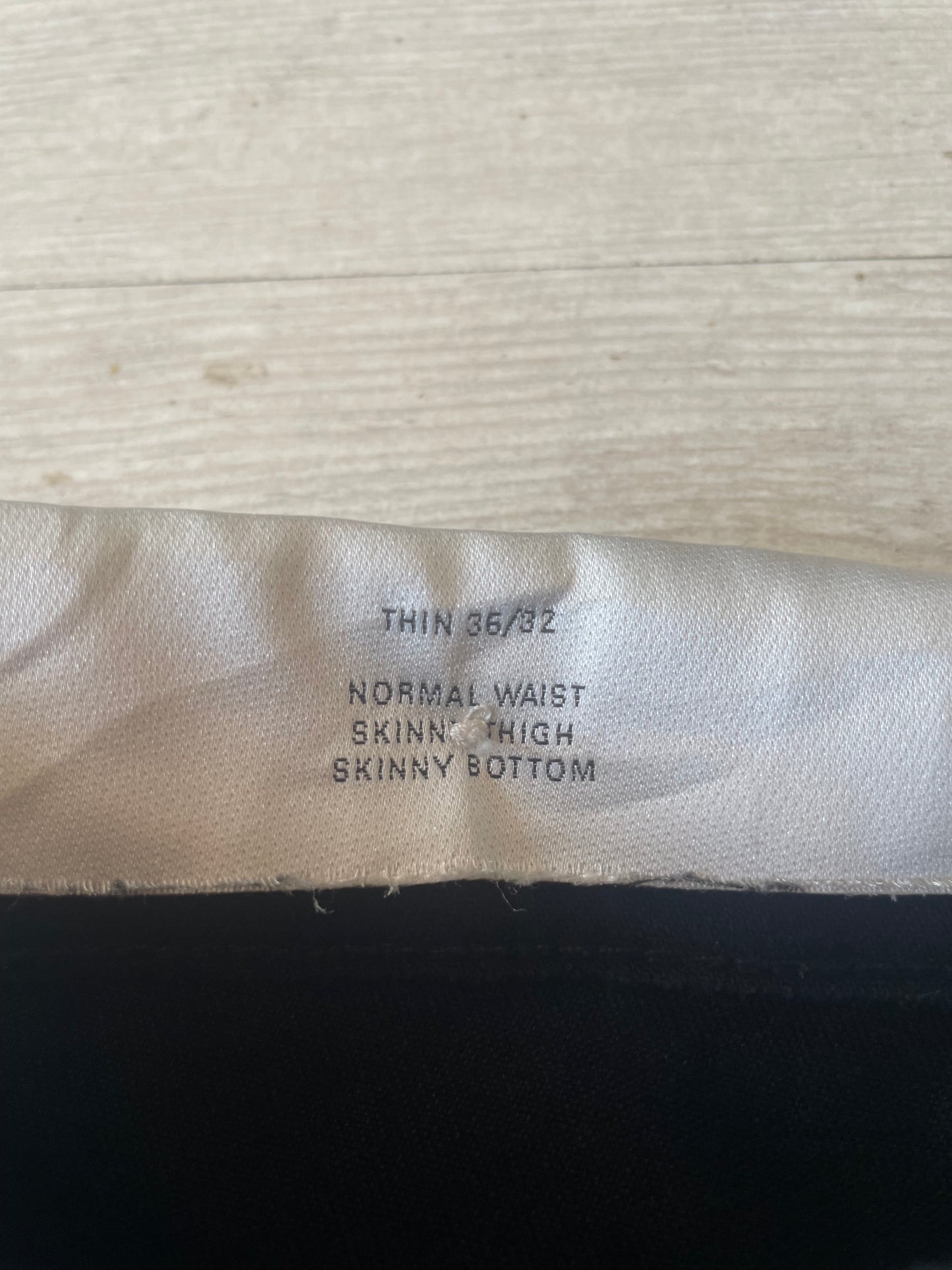 Acne Studios Stockholm Slim Black Jeans