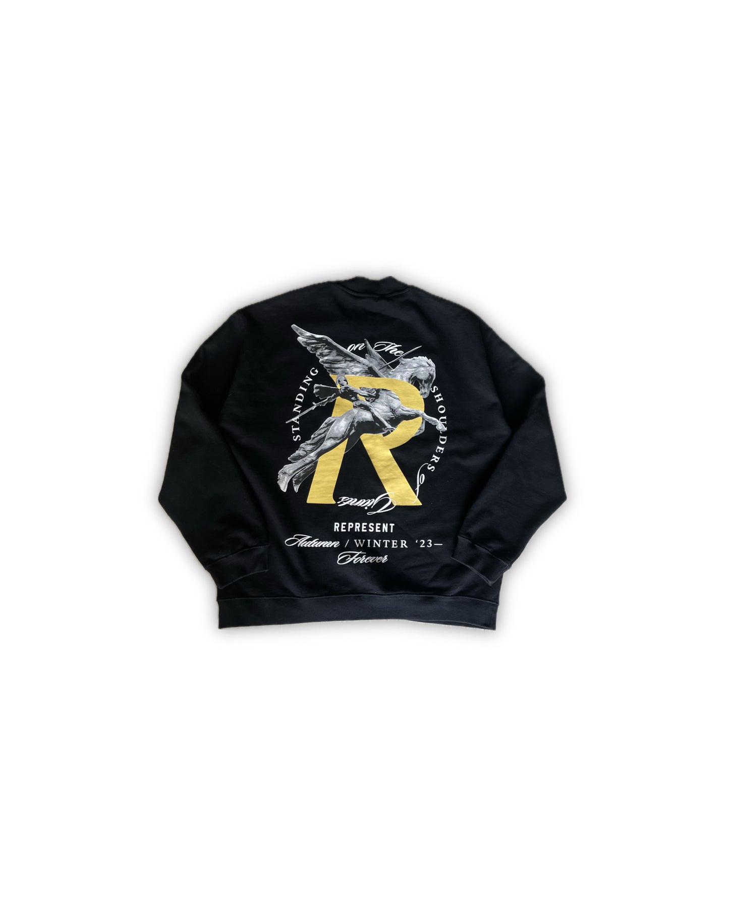 Represent Standing On Shoulders of Giants Sweater Black
