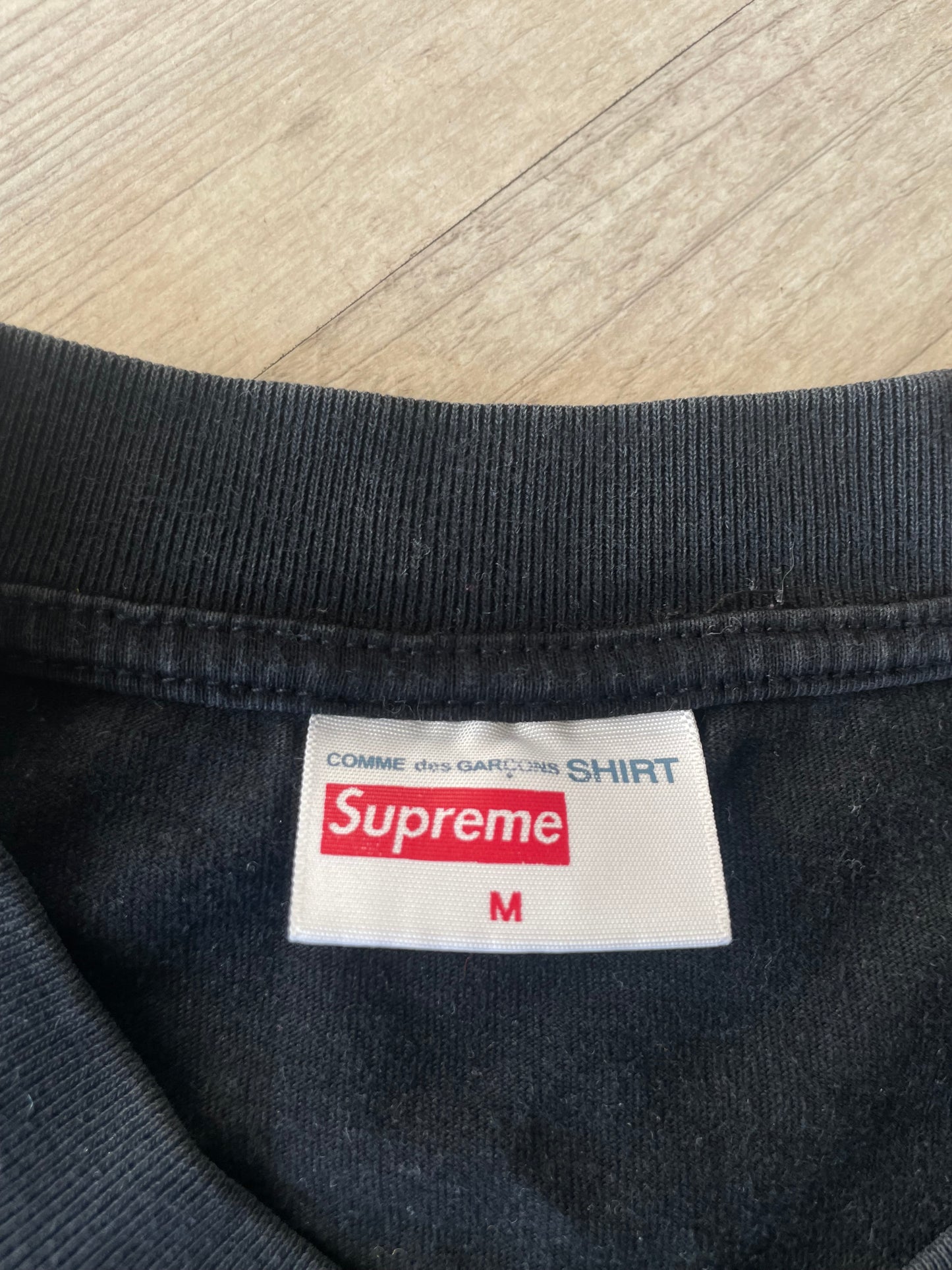 Supreme x Comme Des Garçons Box Logo T-shirt