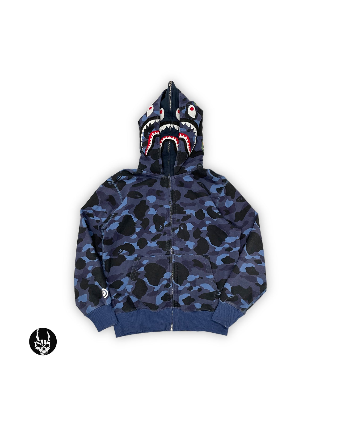 A Bathing Ape Shark Full Zip double Hoodie