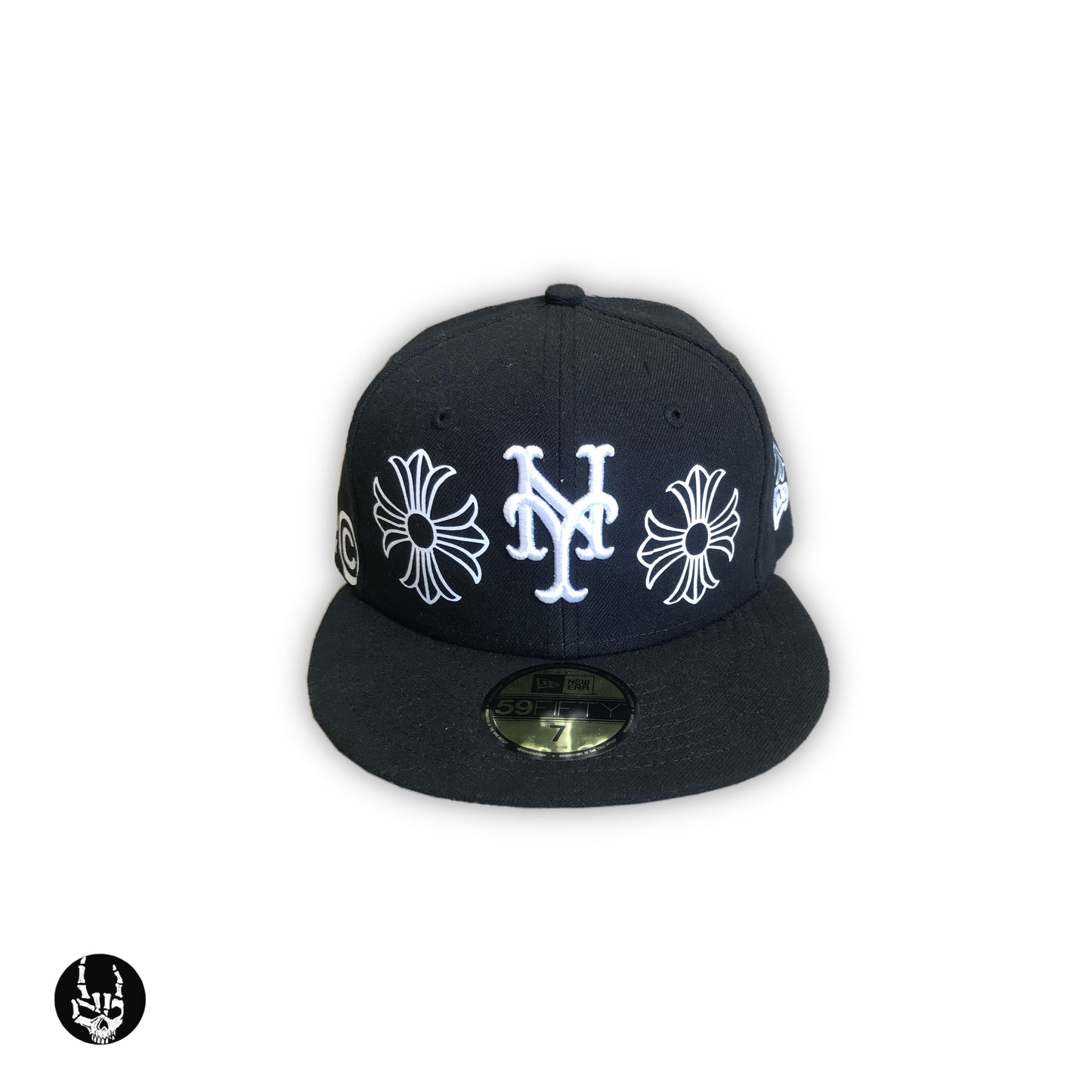 NY Mets Chrome Hearts Fitted Cap