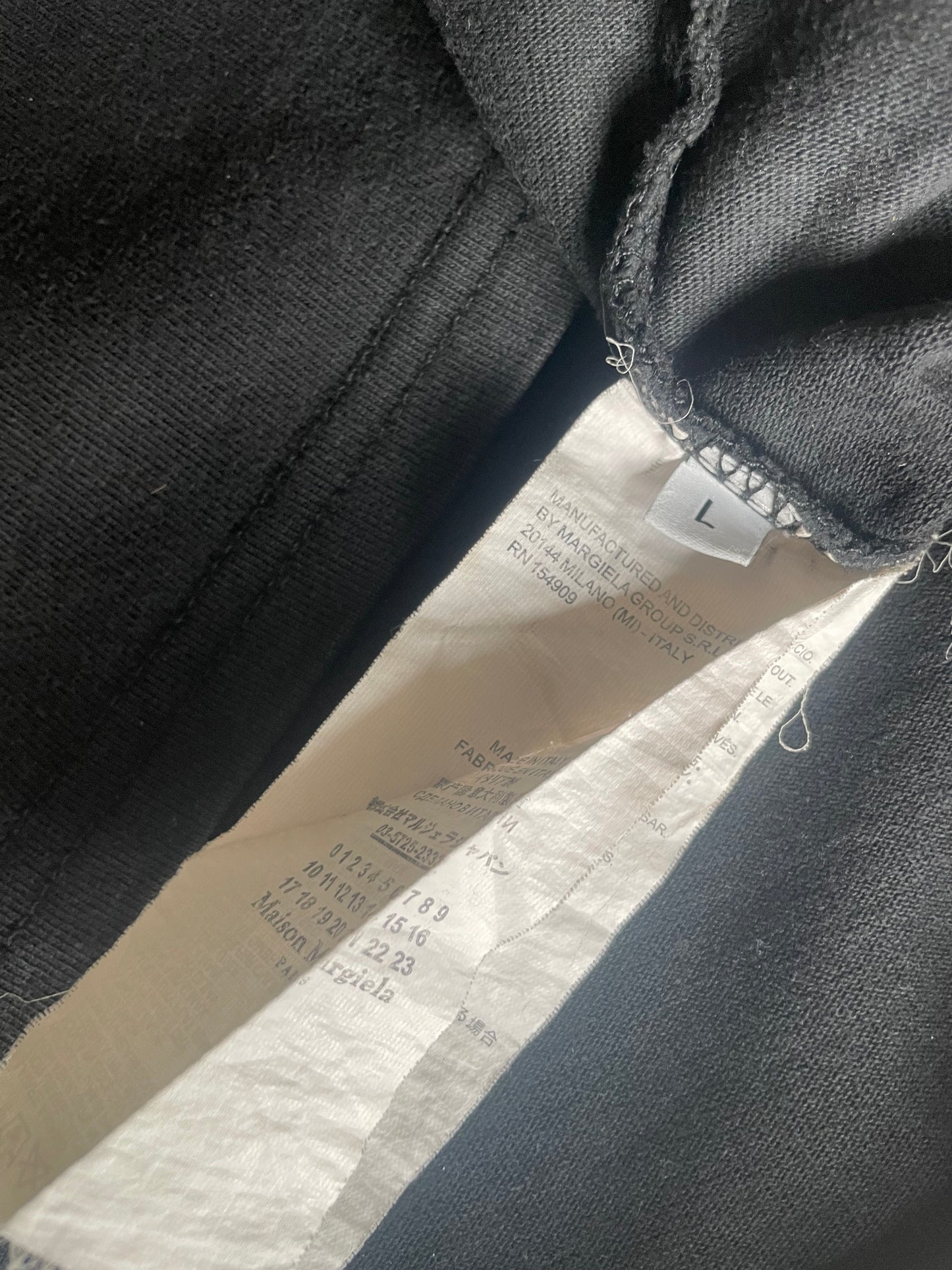 Maison Margiela Embroidered Numbers T-shirts