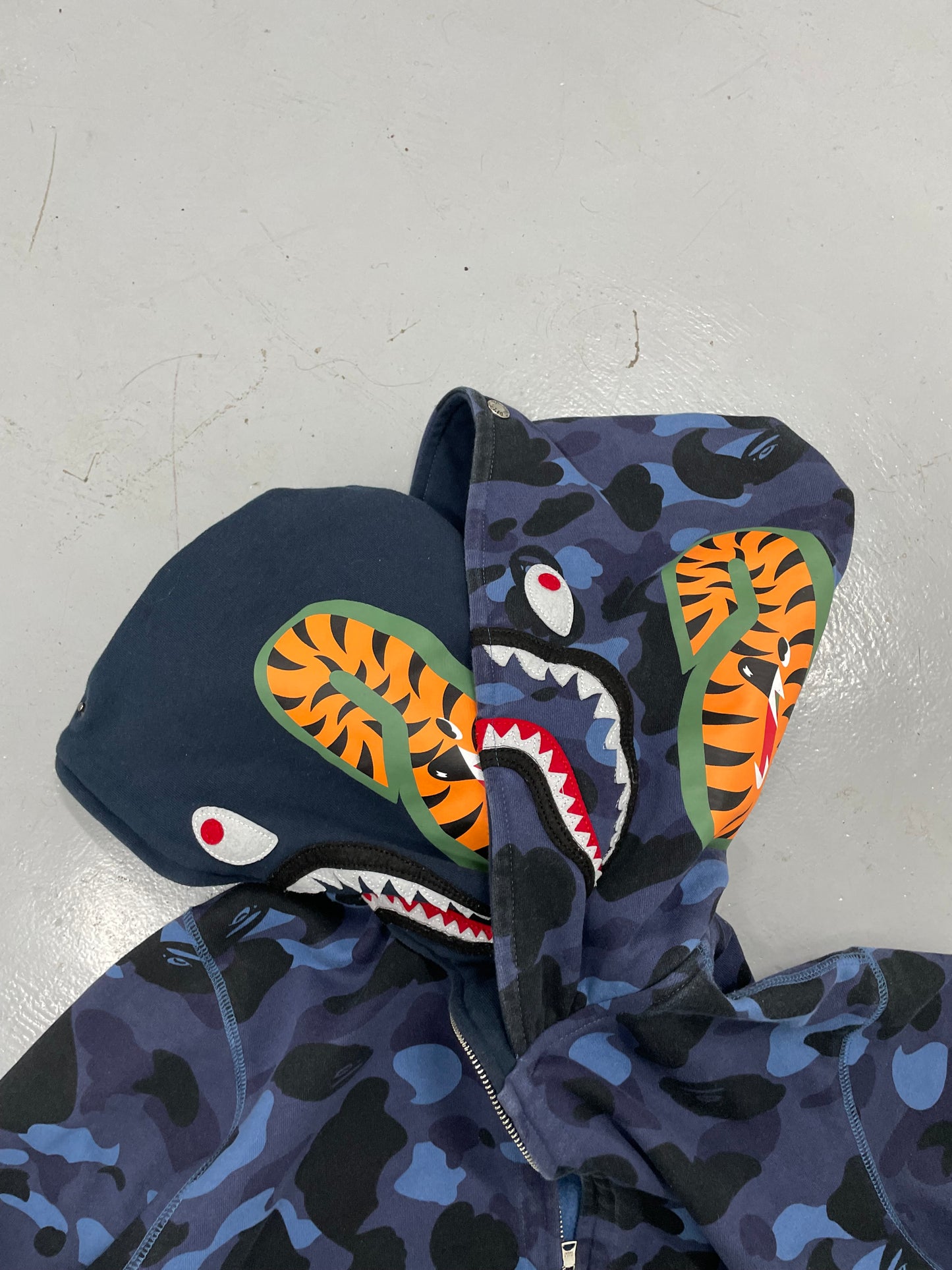 A Bathing Ape Shark Full Zip double Hoodie