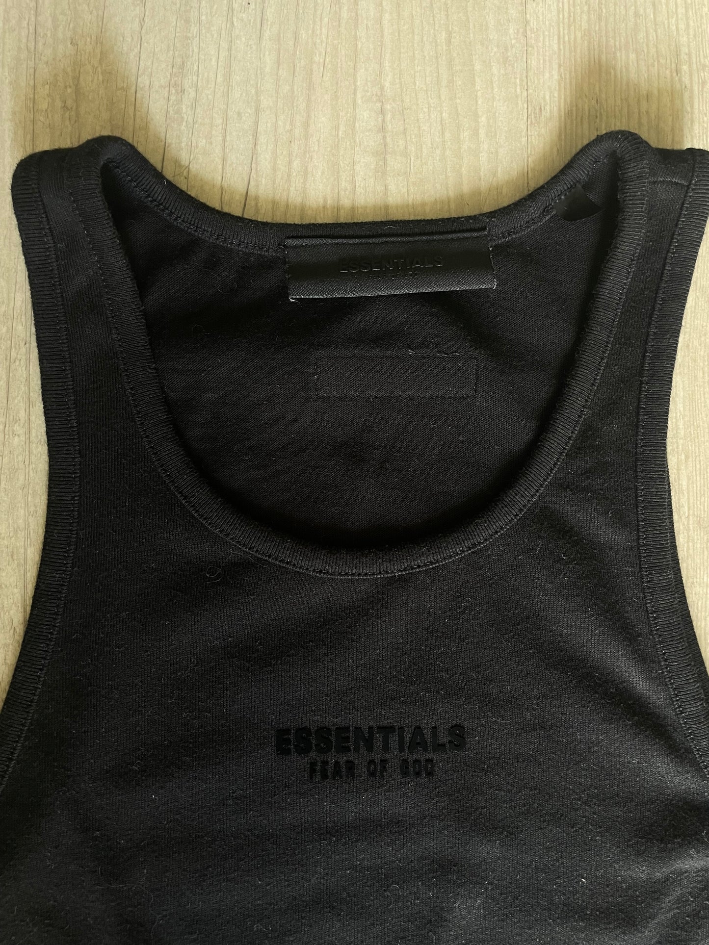 Fear of God Essentials Tank Top Black