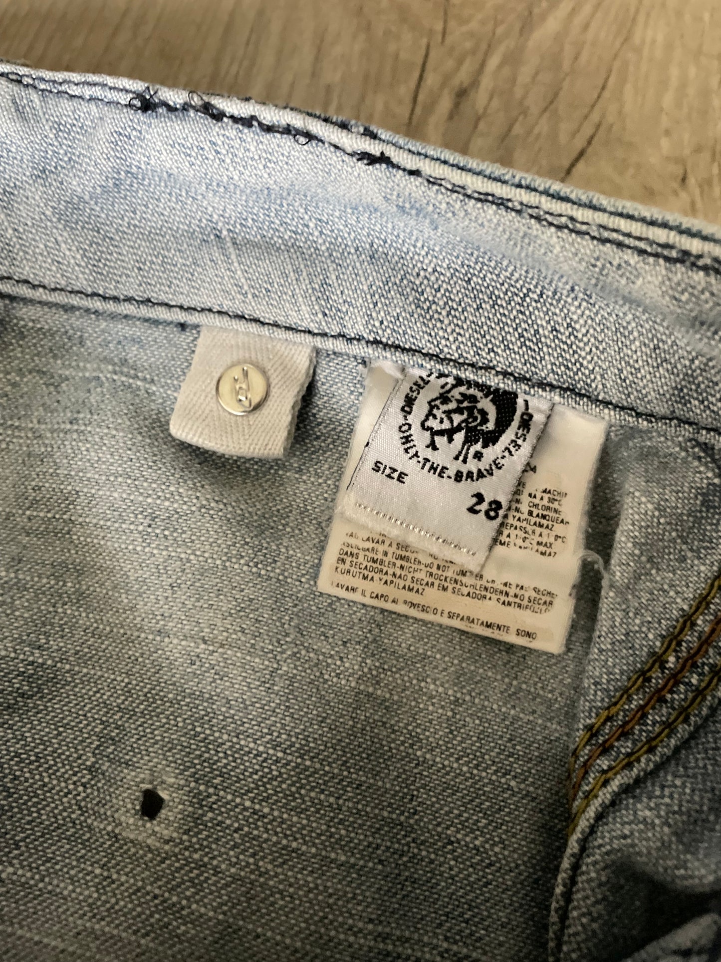 Diesel Vintage Denim Cargo Shorts