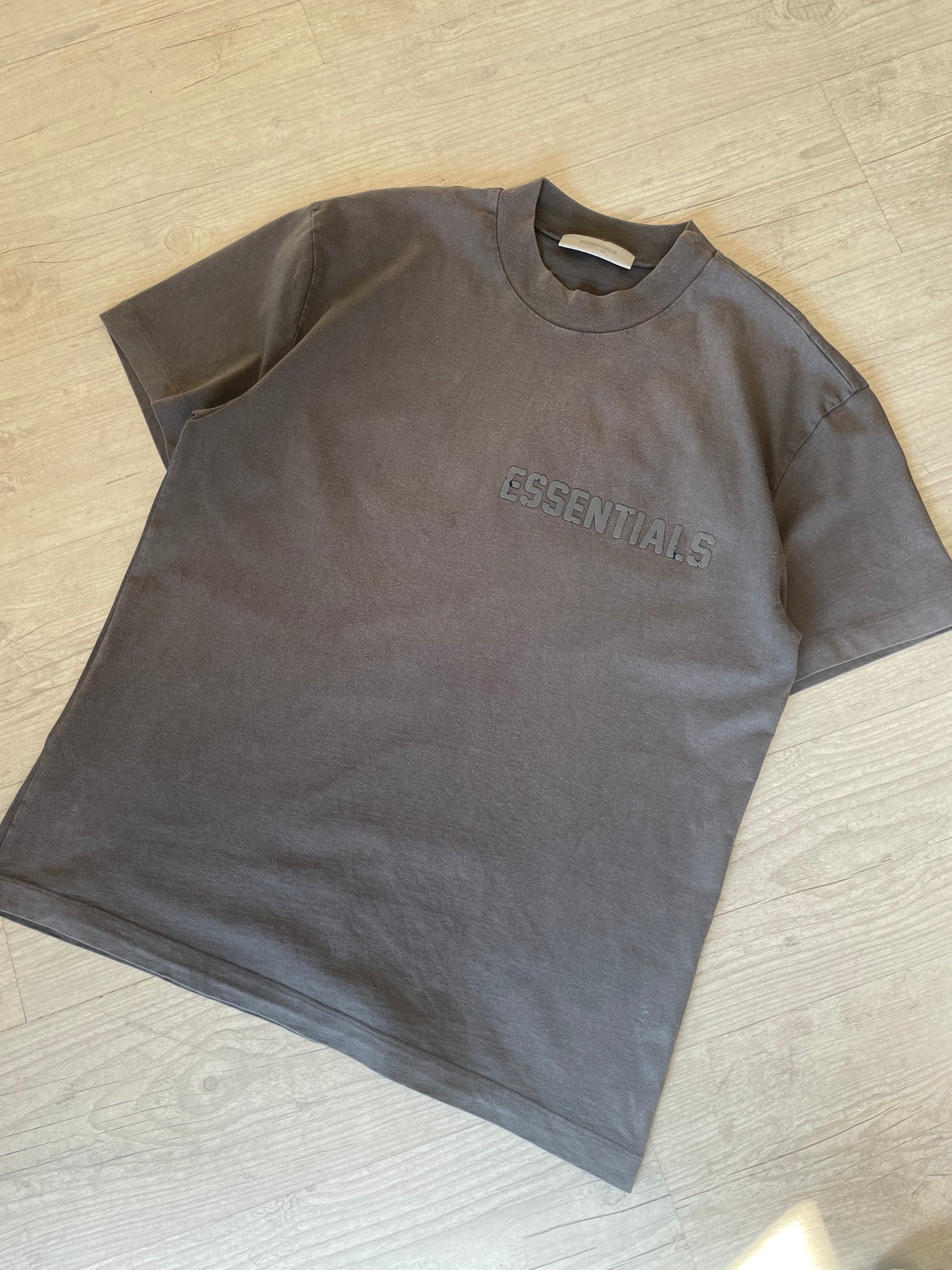 Fear Of God Essentials Off Black FW22 T-shirt