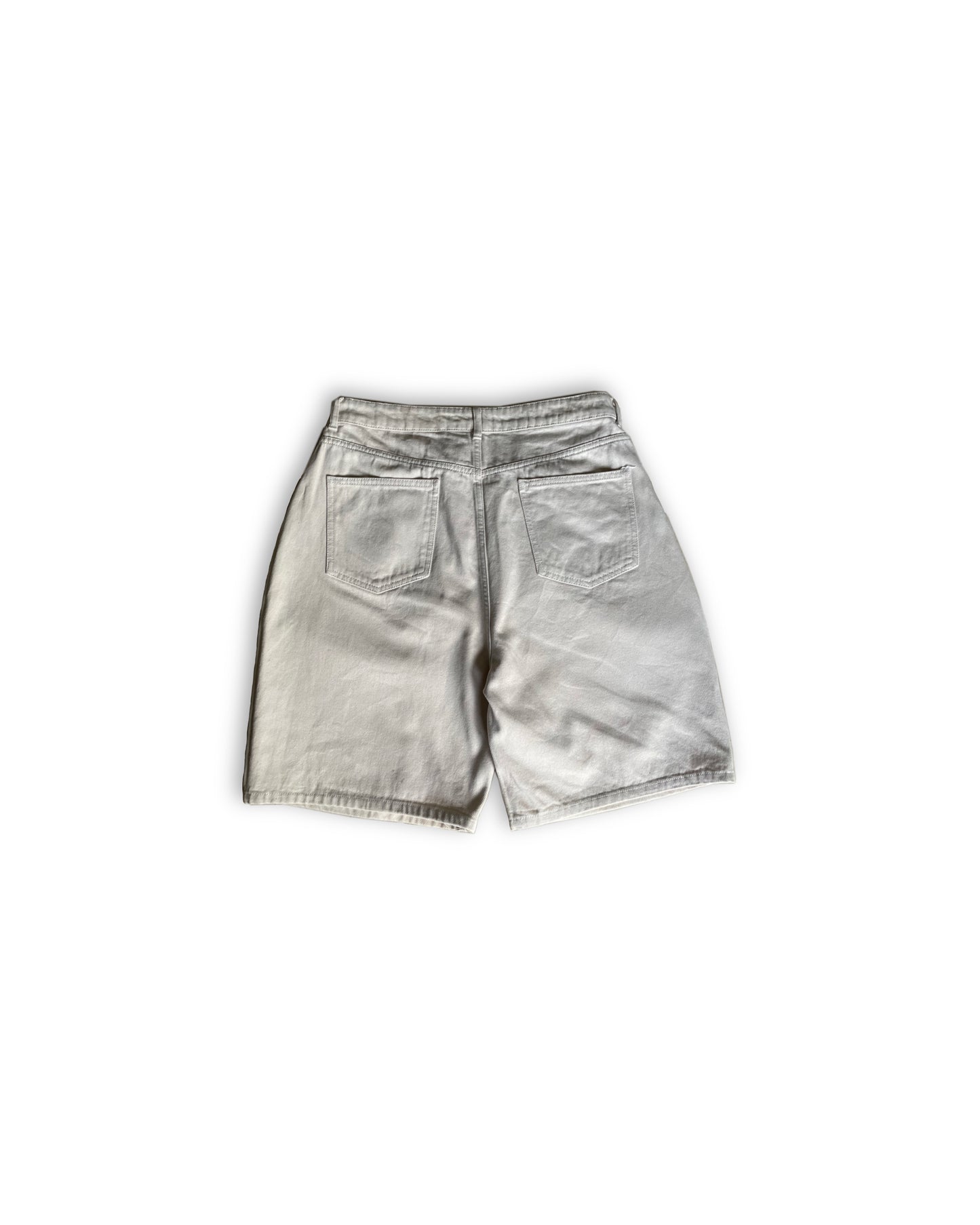 Vintage Cream Baggy Jorts