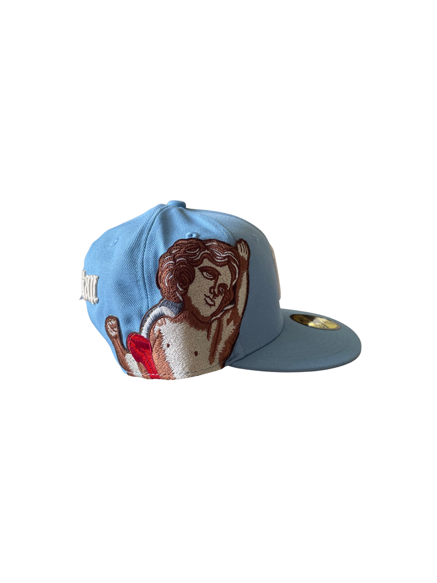 New Era x Jon Stan Cherub Fitted Cap Baby Blue