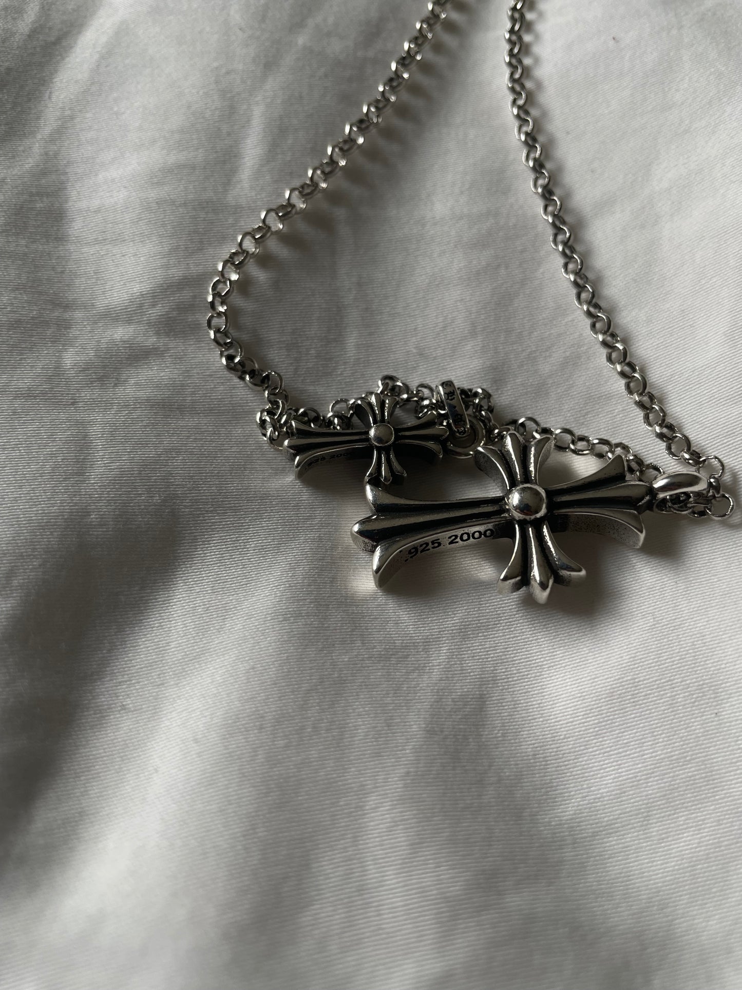 Chrome Hearts Double Cross Chain