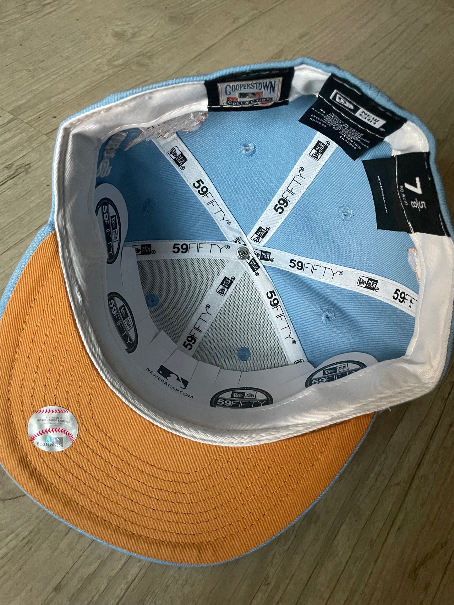 New Era x Jon Stan Detroit Tigers Baby Blue Fitted Cap