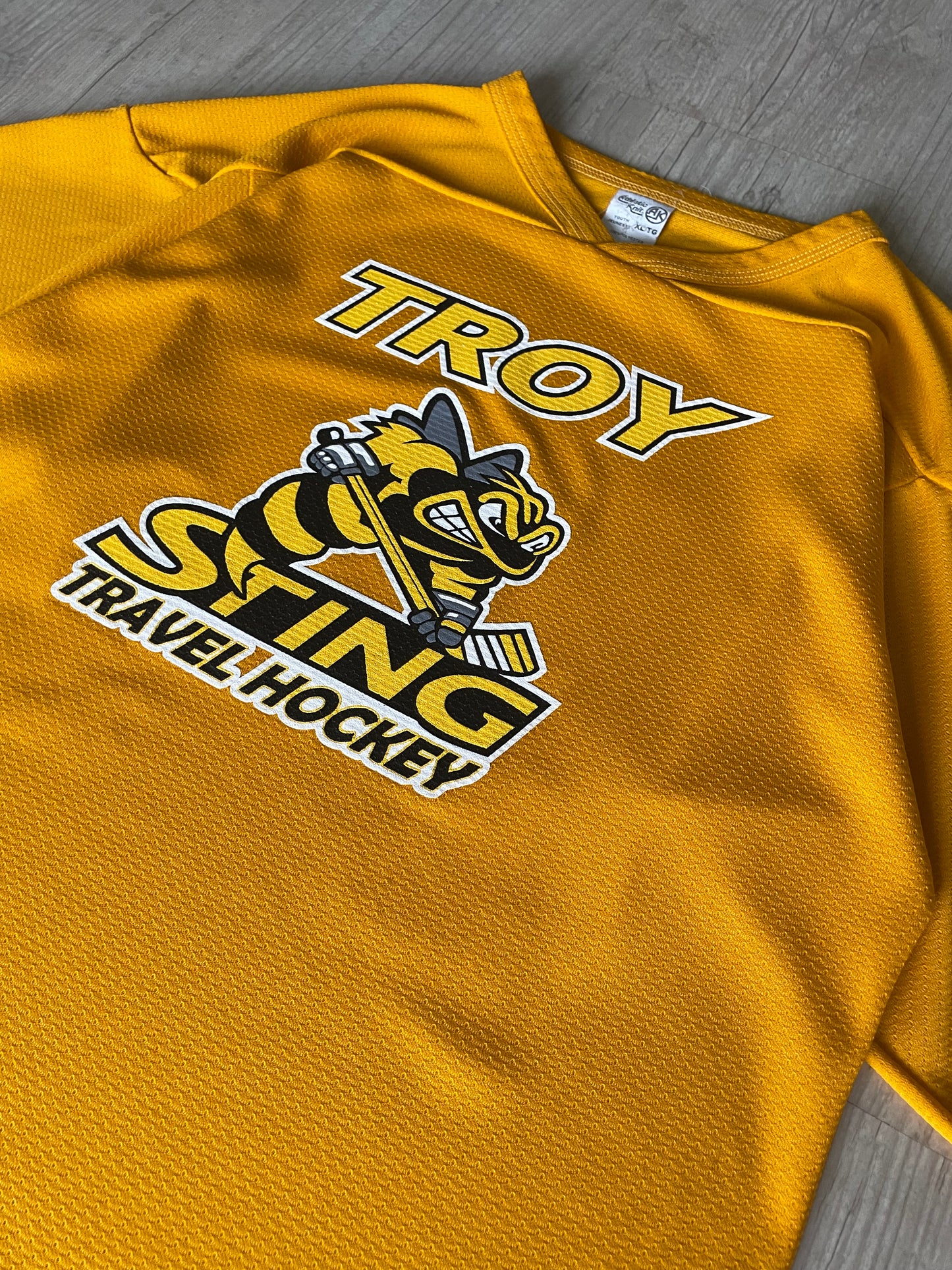 Vintage Troy Sting #14 NHL Jersey