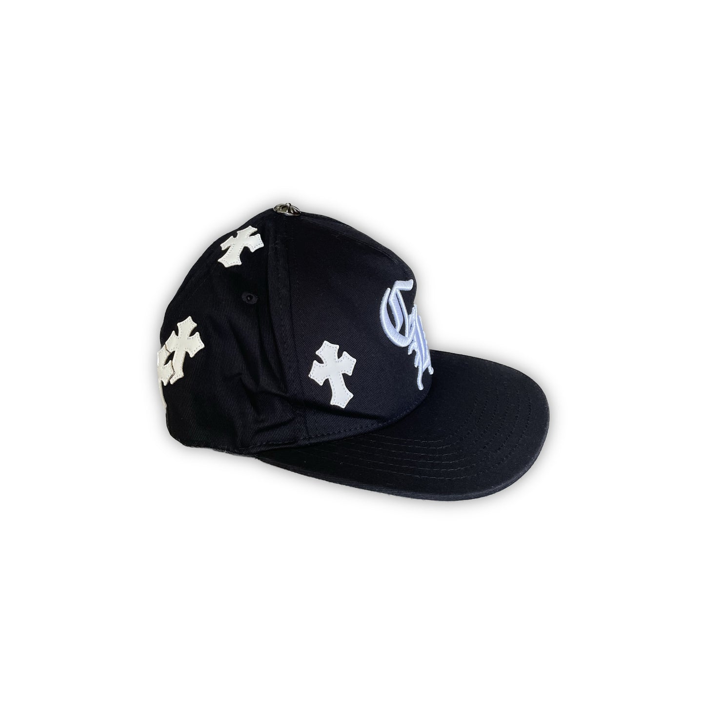 Chrome Hearts Black Crosses Cap