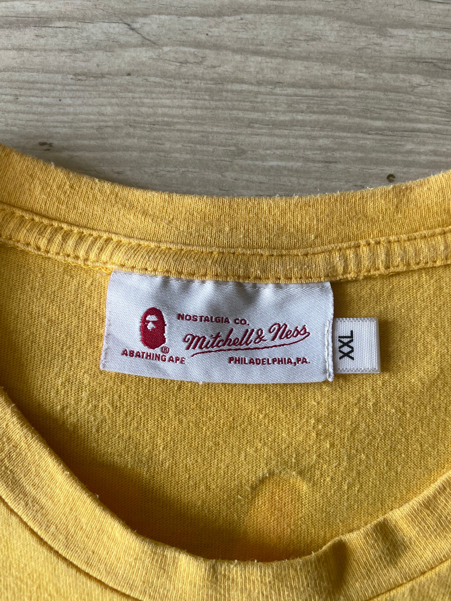 Bape x Mitchell & Ness Lakers T-shirt