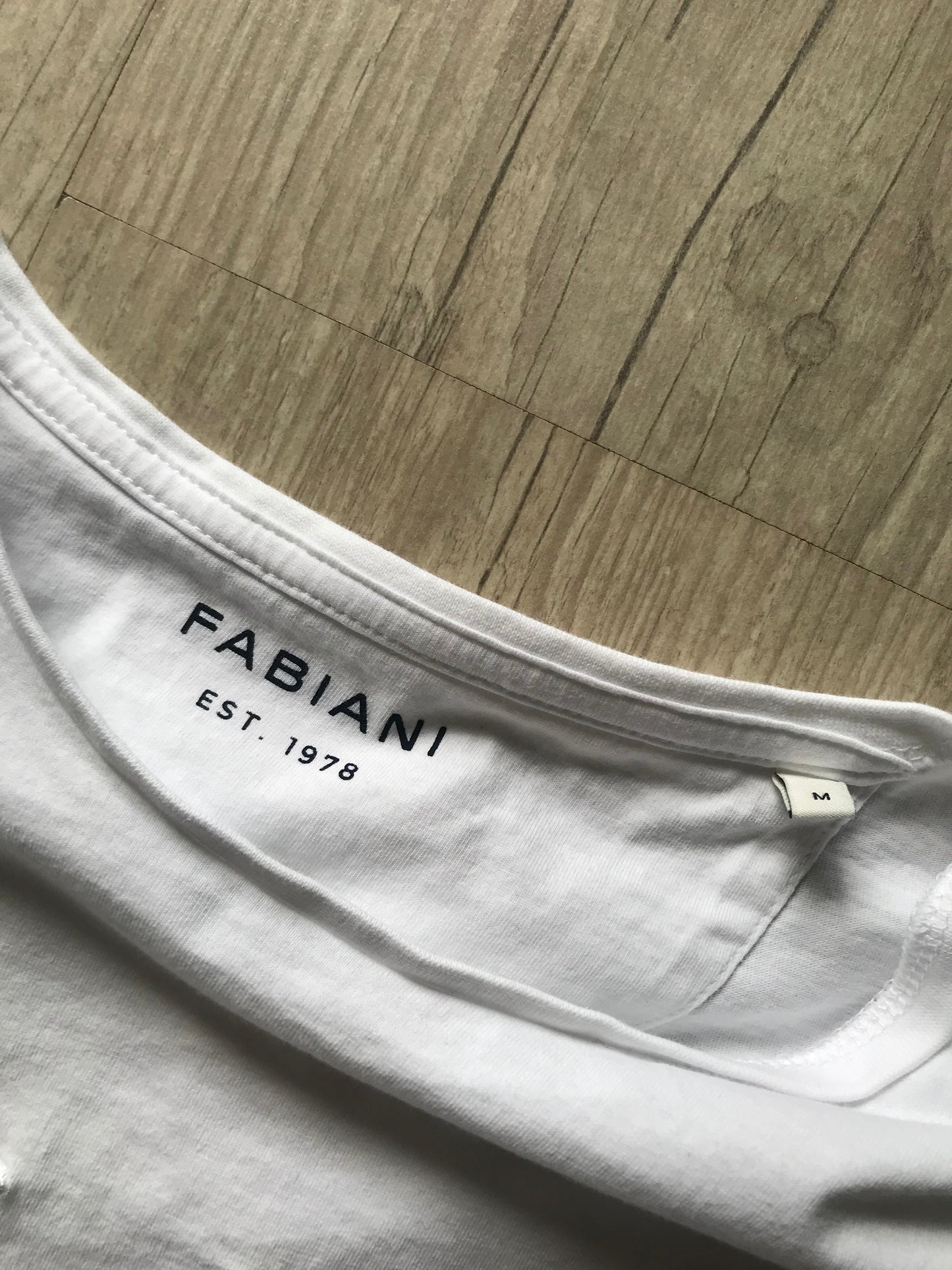 Fabiani Signature White T-shirt