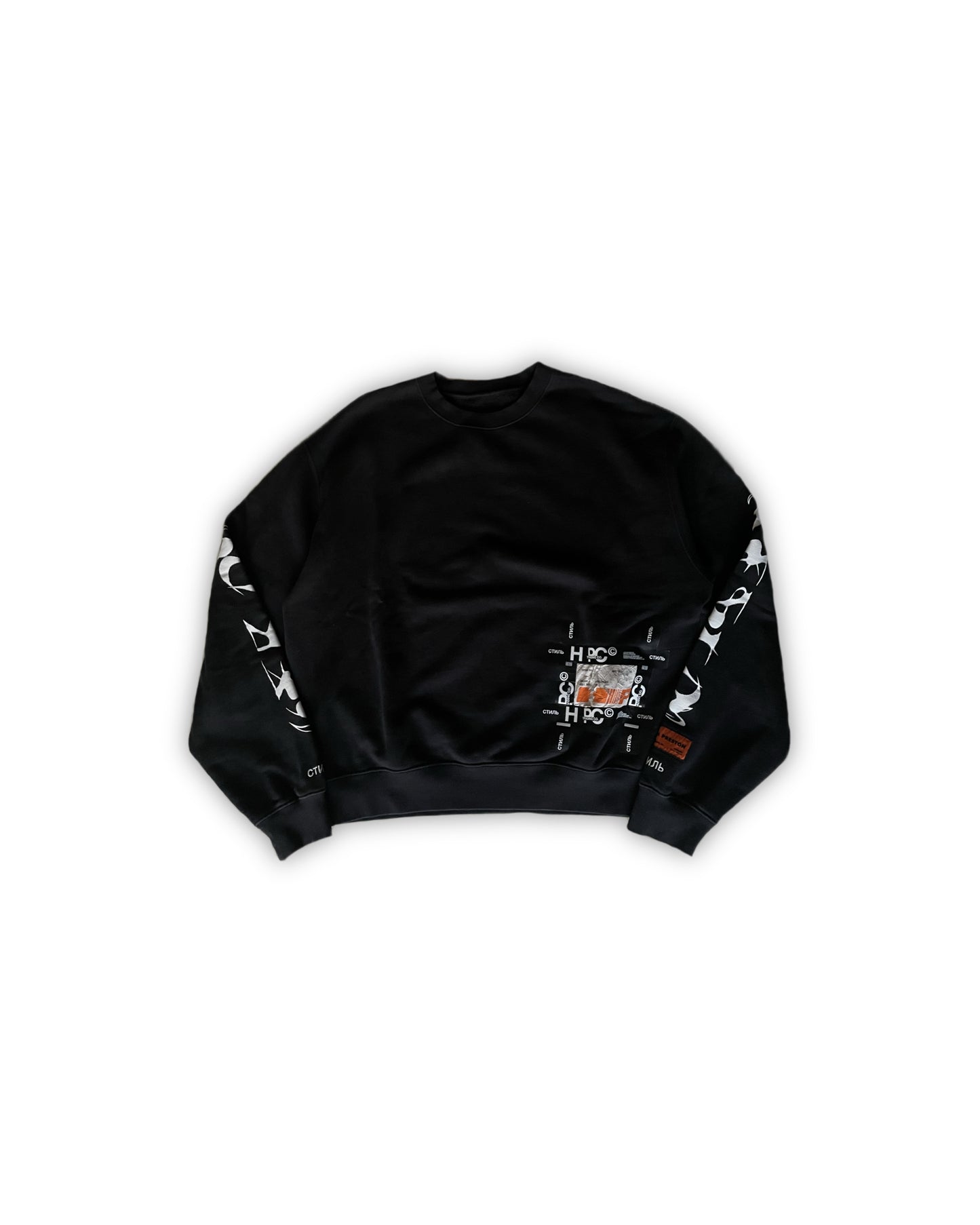 Heron Preston HP Brush Crewneck Sweatshirt