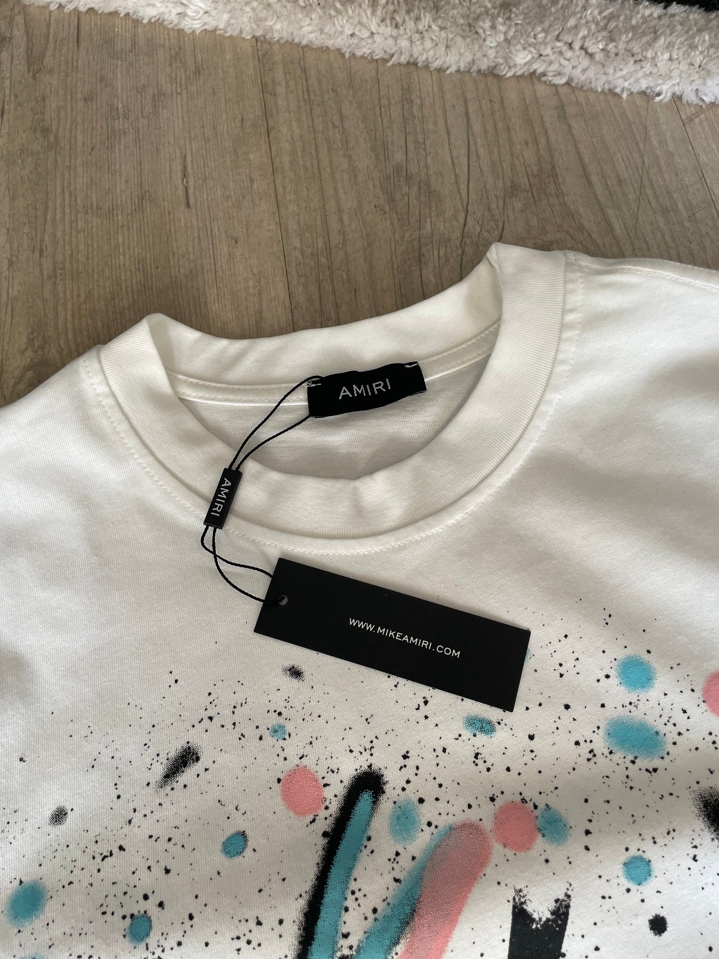 Amiri Hollywood Spray Print T-shirt