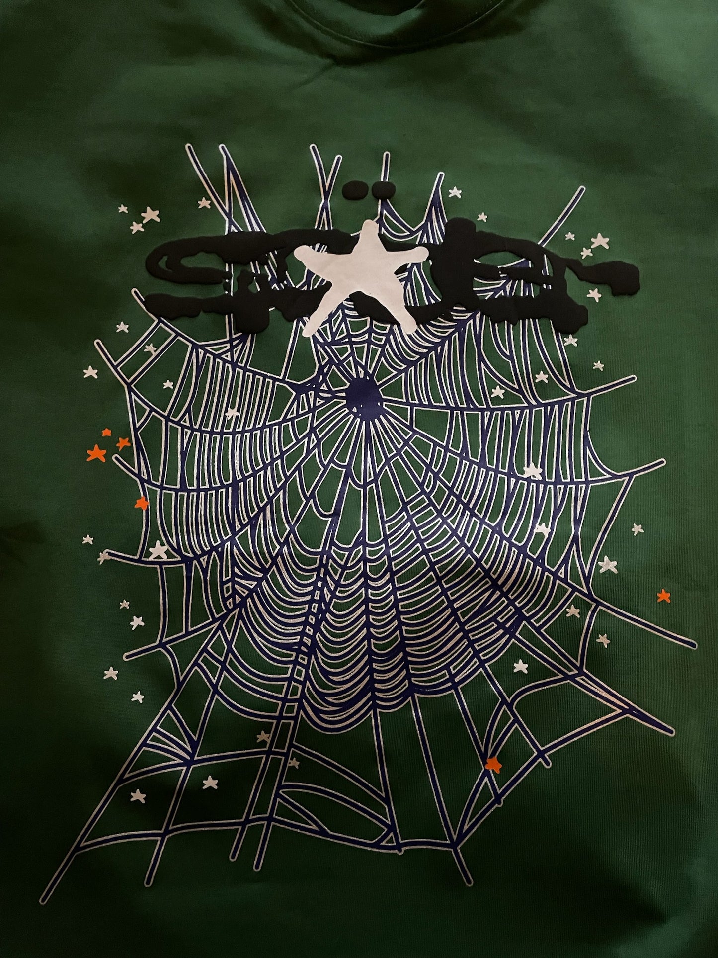 Sp5der Green Web T-shirt