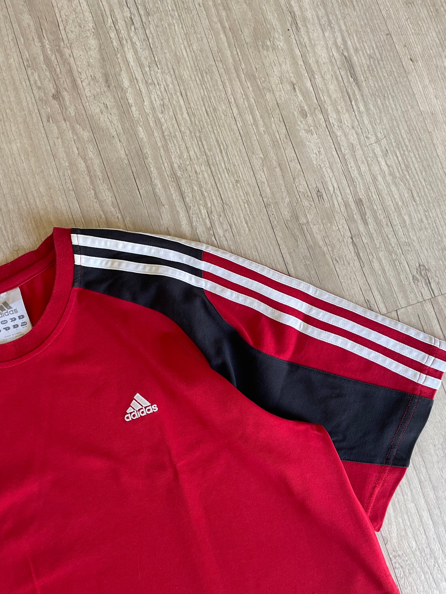 Adidas Vintage Red Training T-shirt