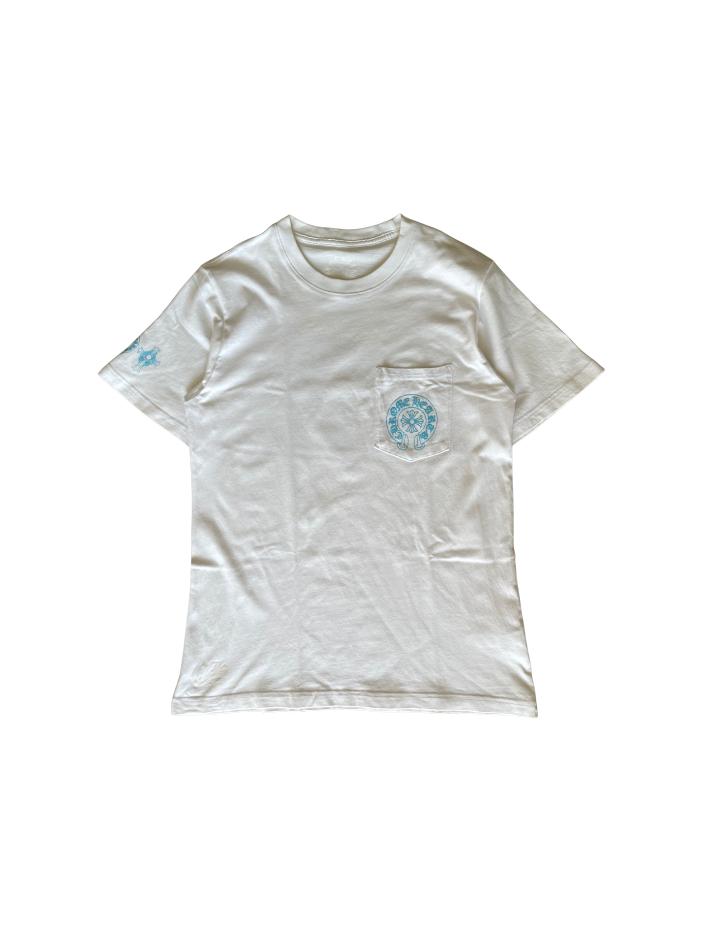 Chrome Hearts Baby Blue Triple Cross T-shirt