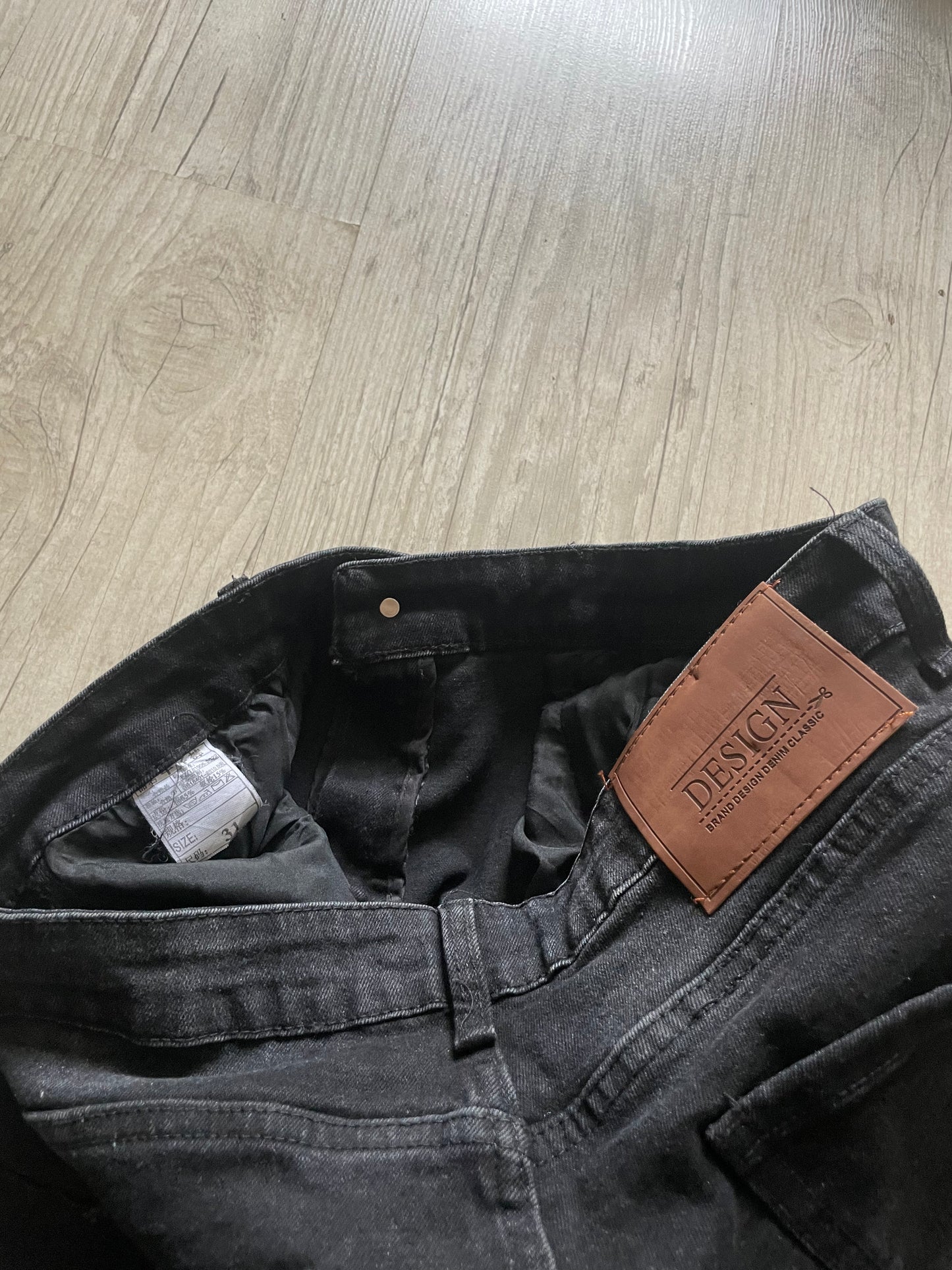 Handmade Double-Knee Denim Shorts