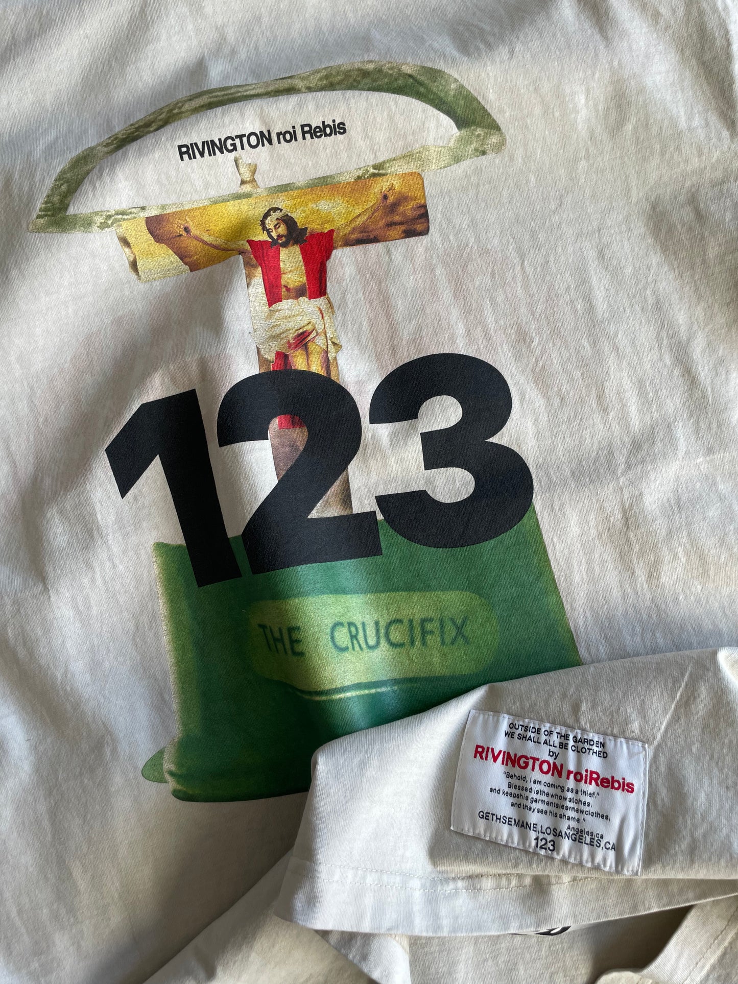 Rivington Roi Rebis RRR123 Crucifix T-Shirt