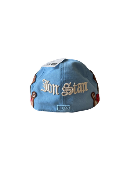 New Era x Jon Stan Cherub Fitted Cap Baby Blue