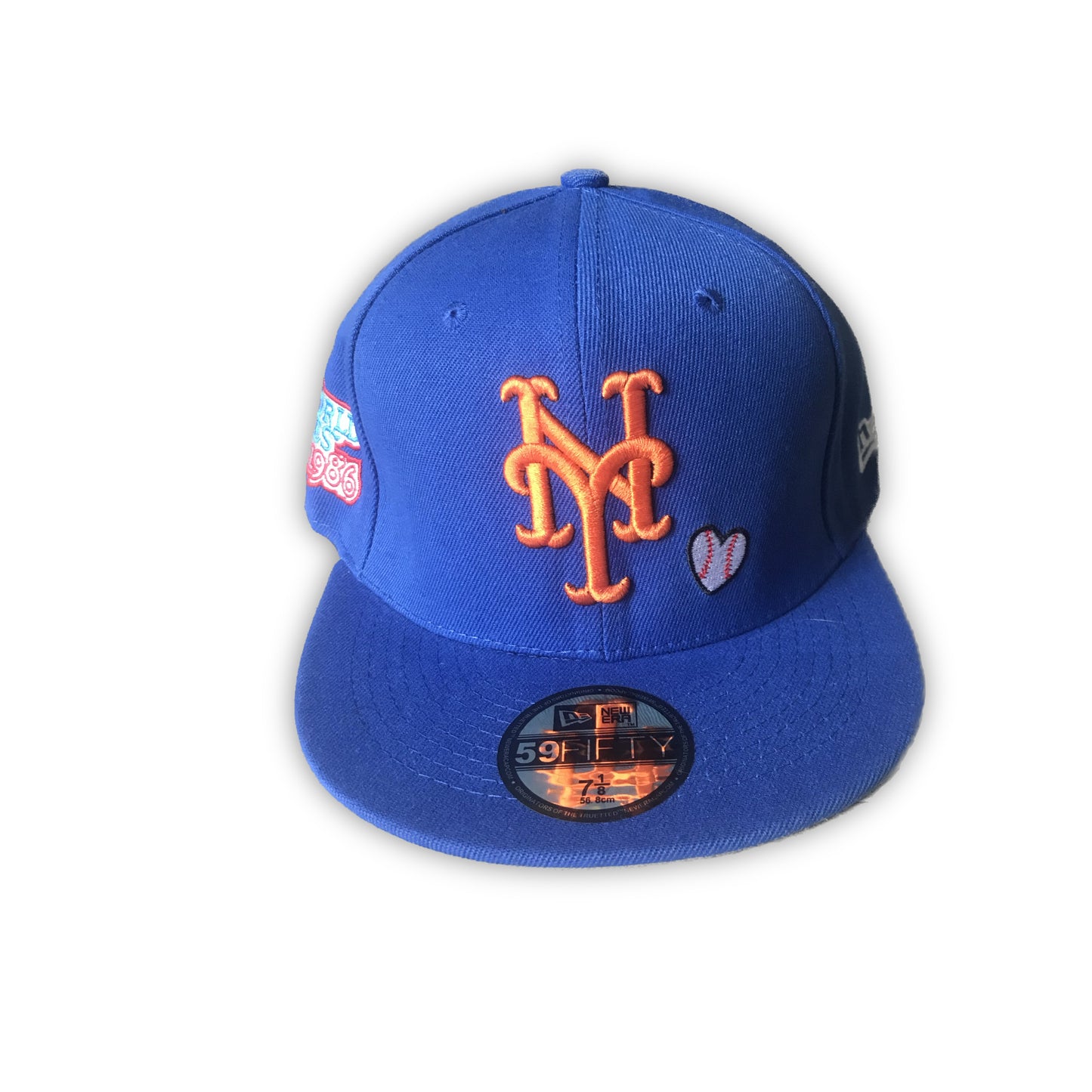 NY Mets Team Love Fitted Cap Cap – Grail Mafia