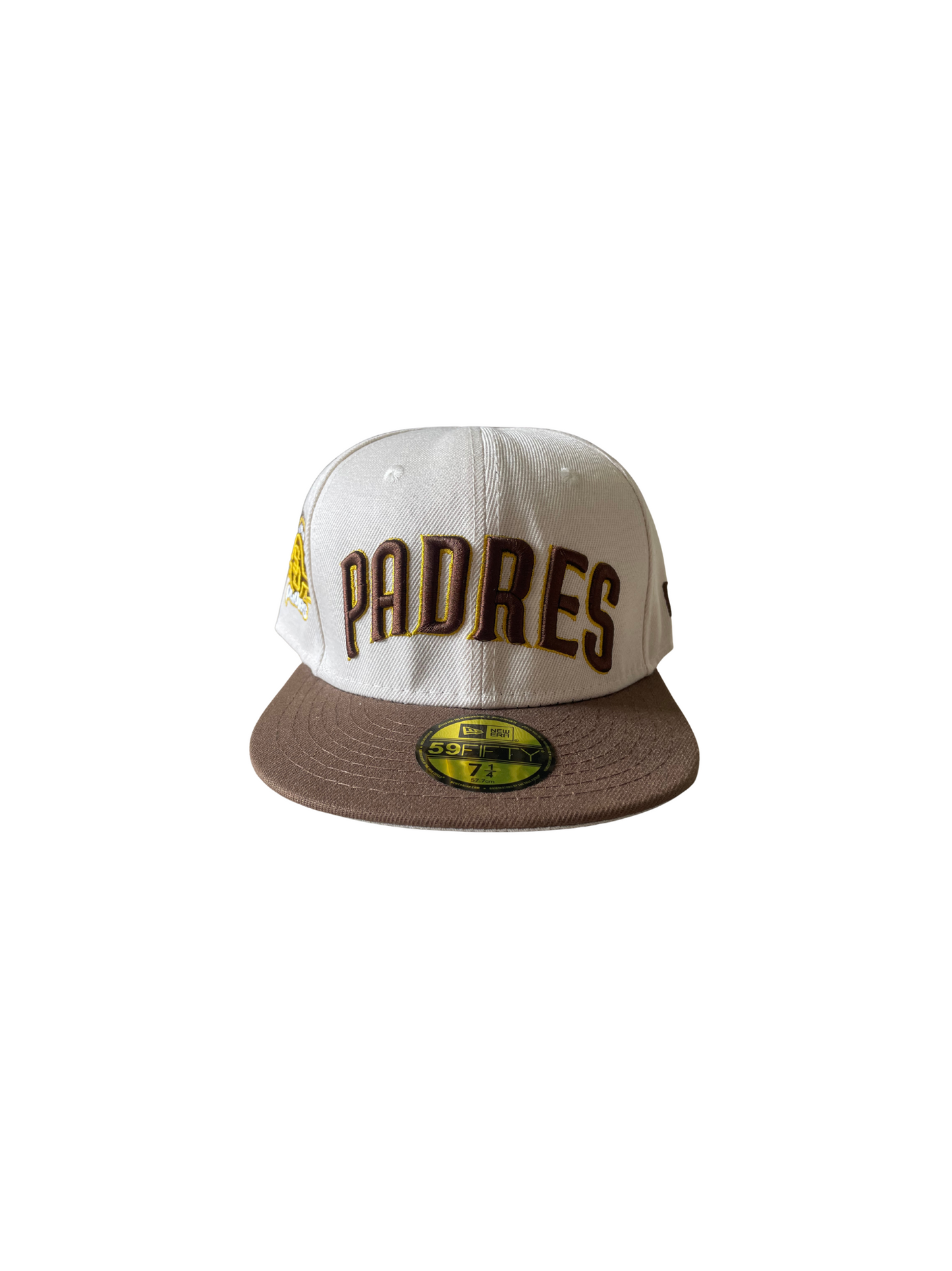 San Diego Padres Fitted Cap Cream
