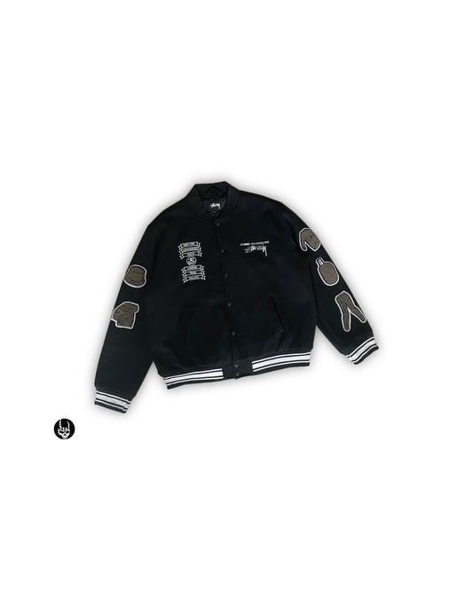 Stüssy x Comme Des Garçons Varsity Jacket