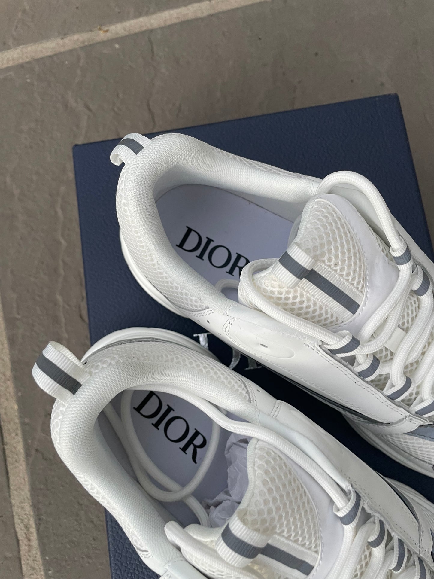 Dior B22 White Trainer