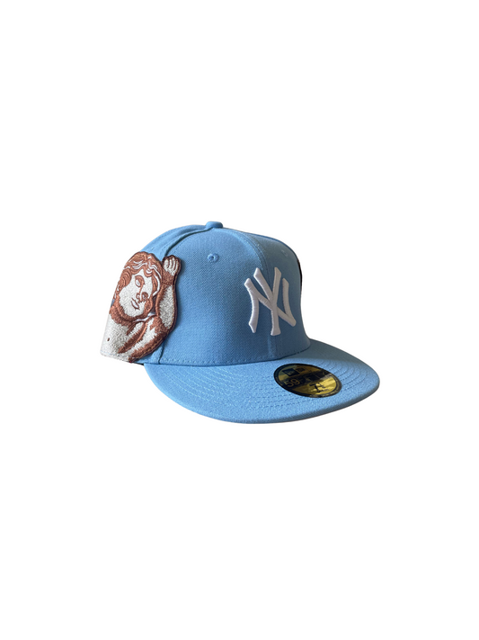 New Era x Jon Stan Cherub Fitted Cap Baby Blue
