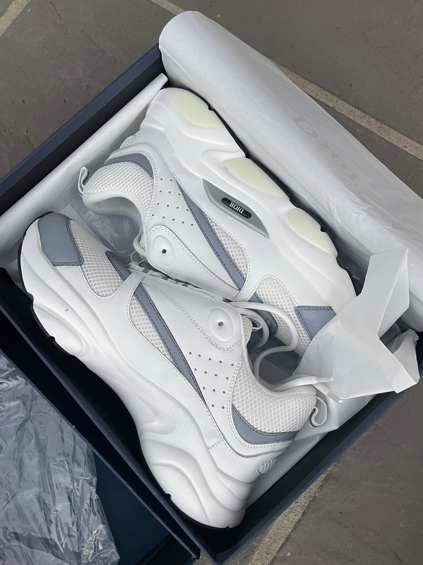 Dior B22 White Trainer